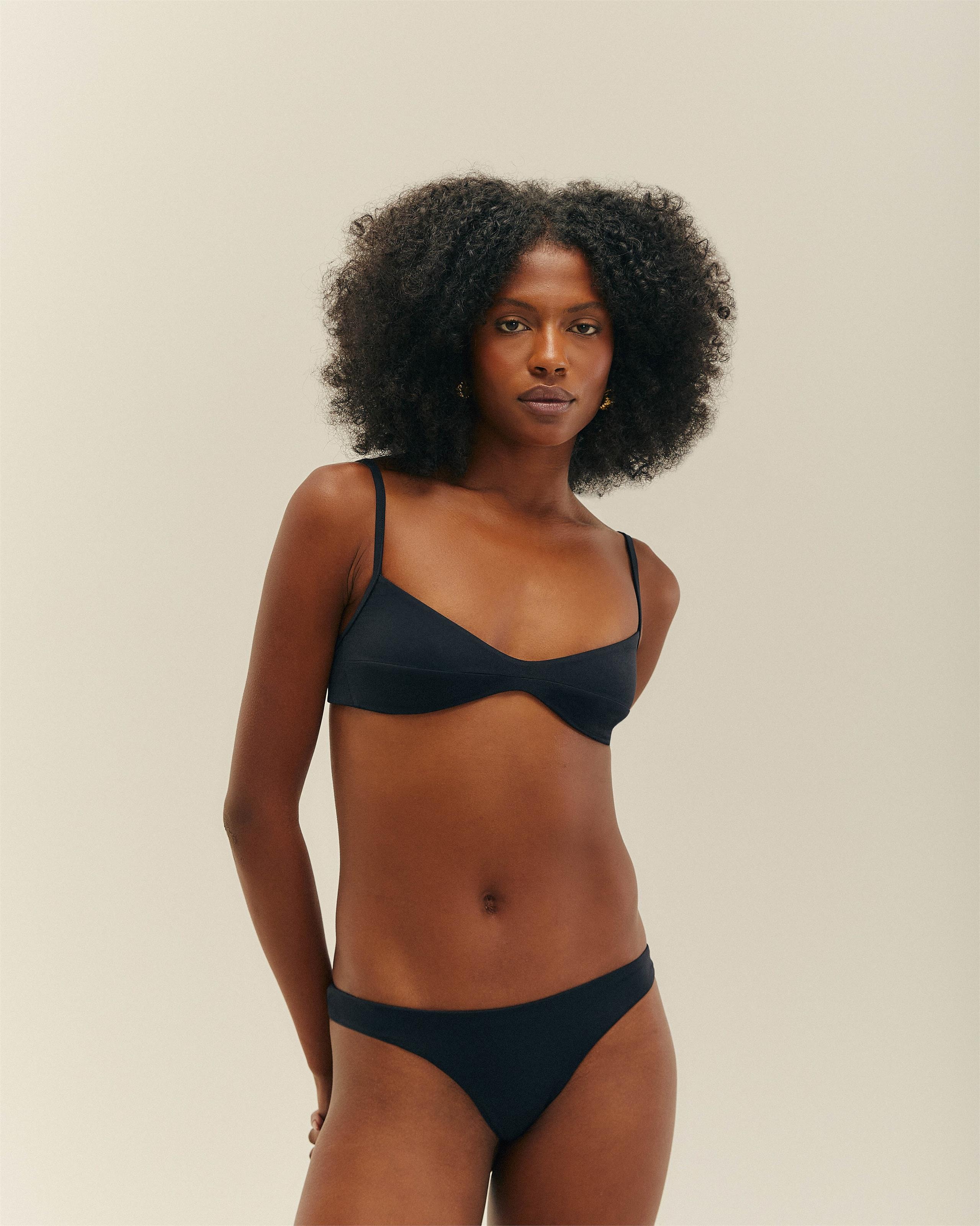 Calcinha Basic Fina Preto