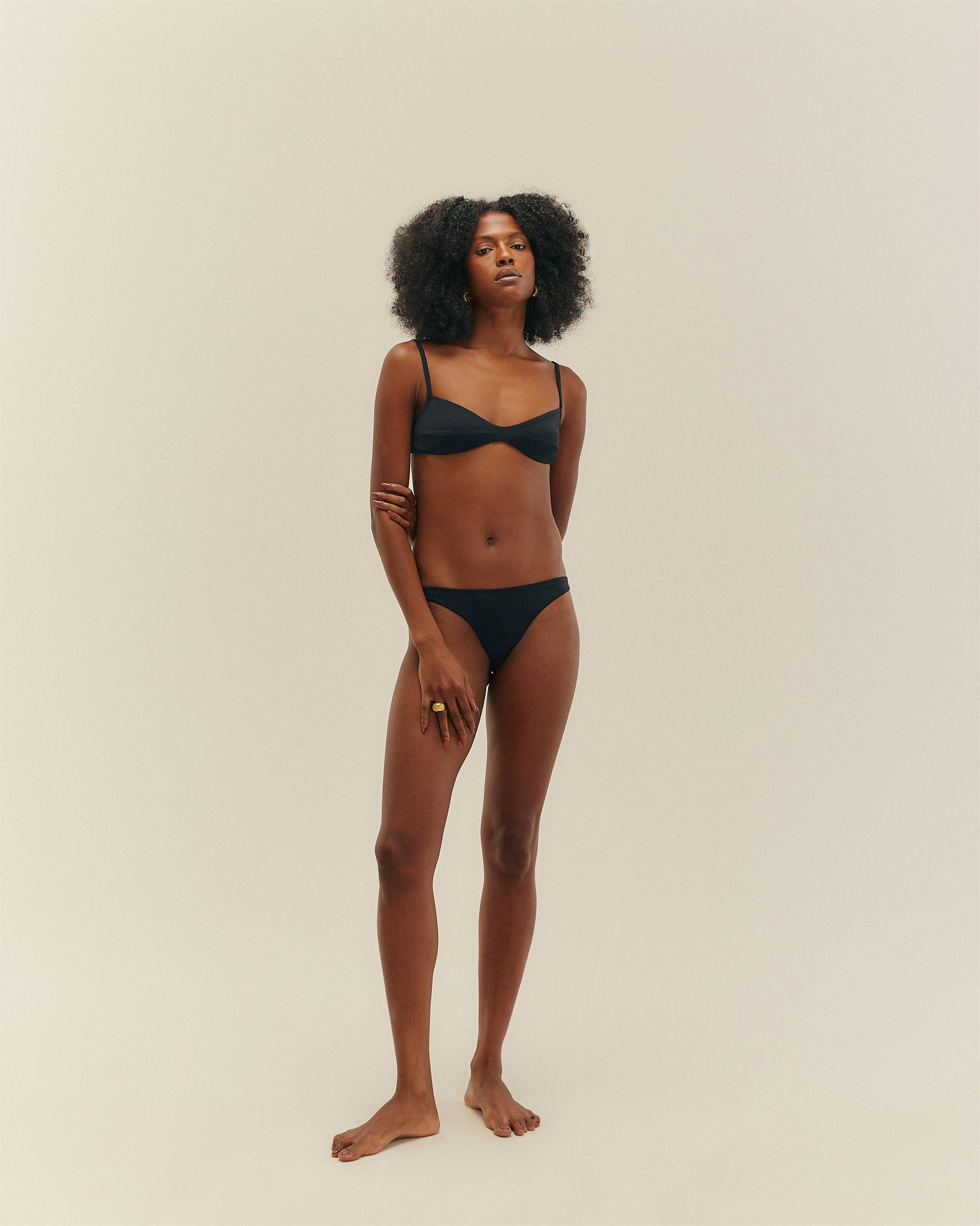 Calcinha Basic Fina Preto