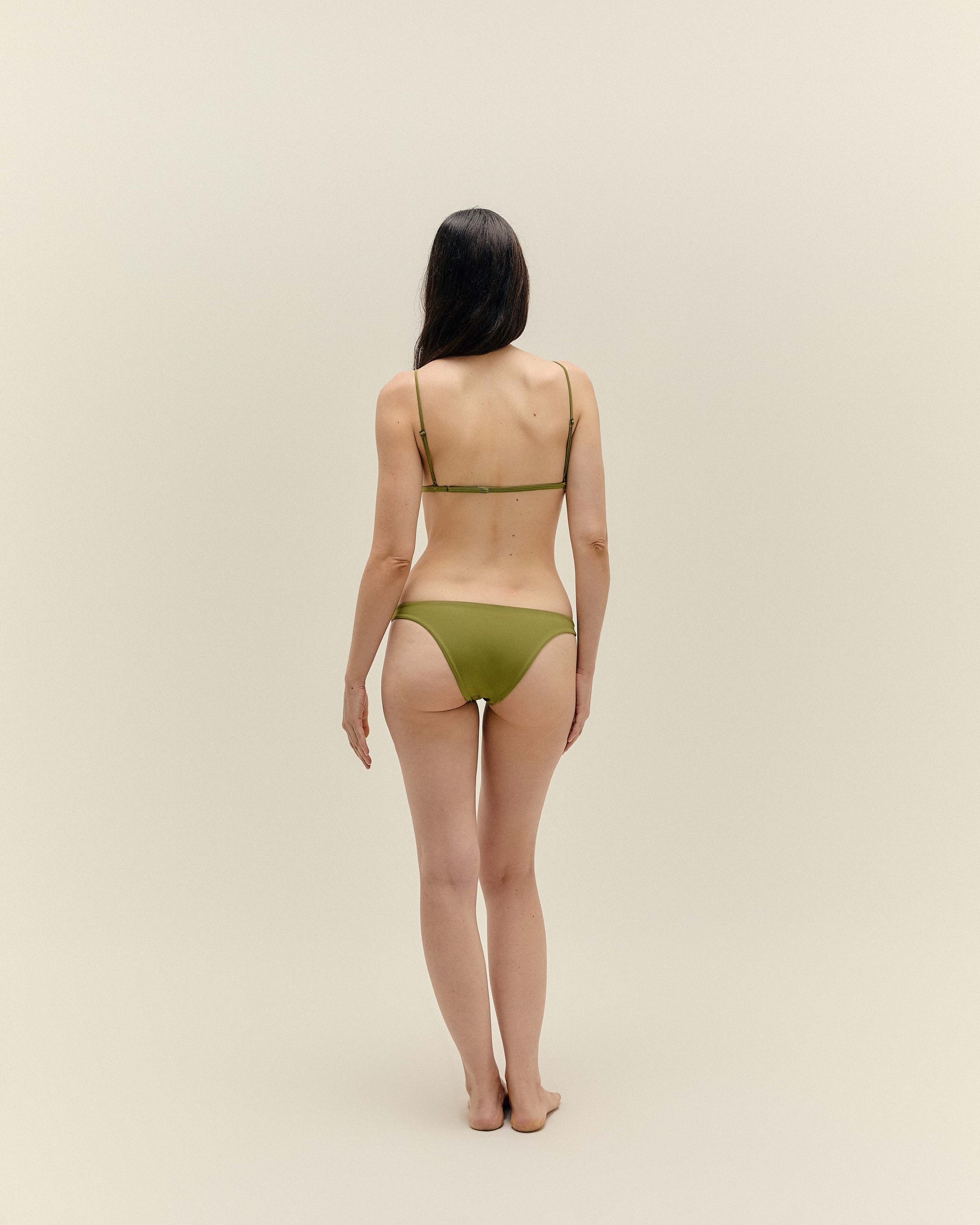 Calcinha Basic Fina Verde Semente