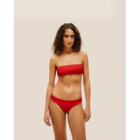 Haight — Calcinha Basic Nervura Vermelho Desvio