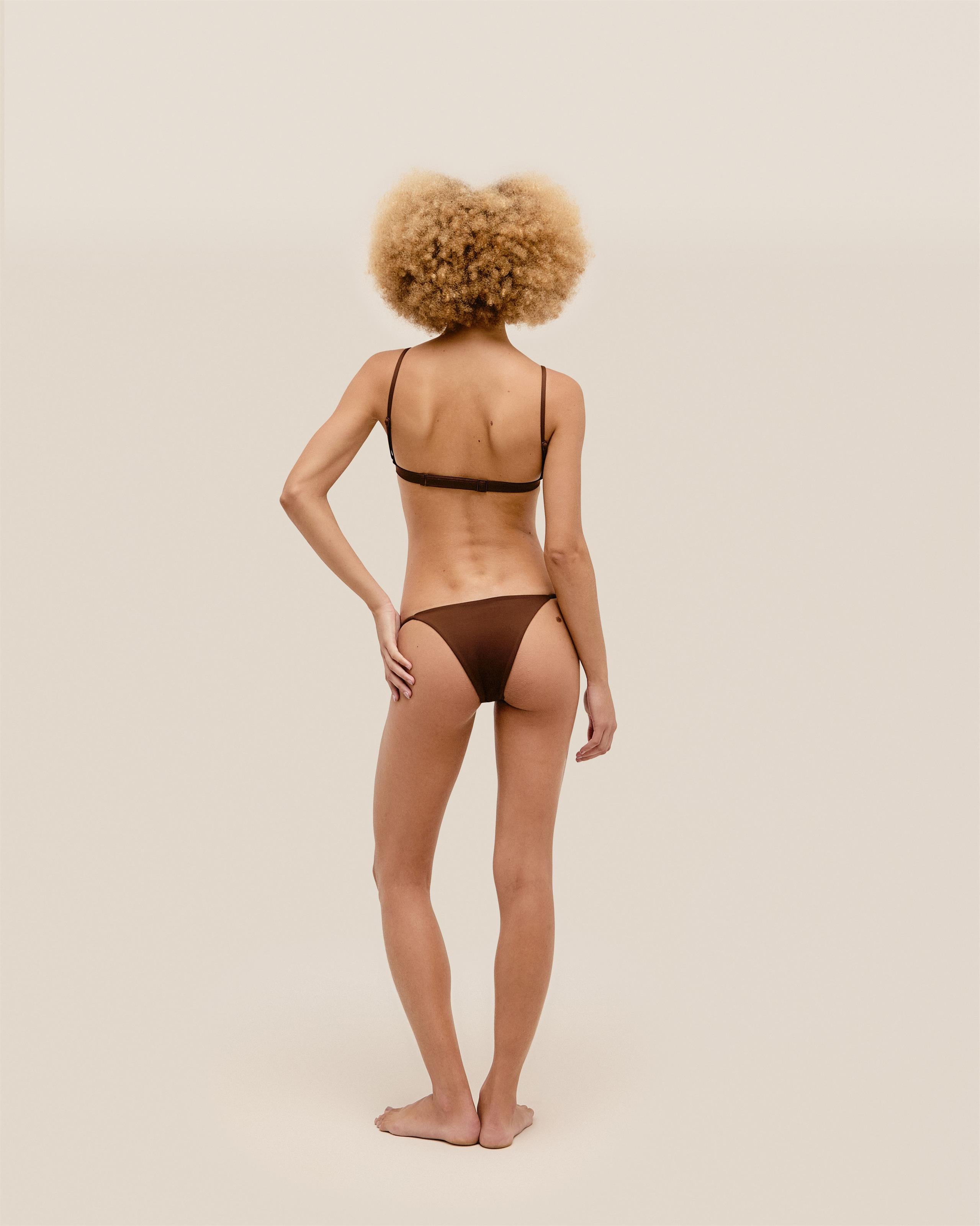 Calcinha Lari Marrom Brauna