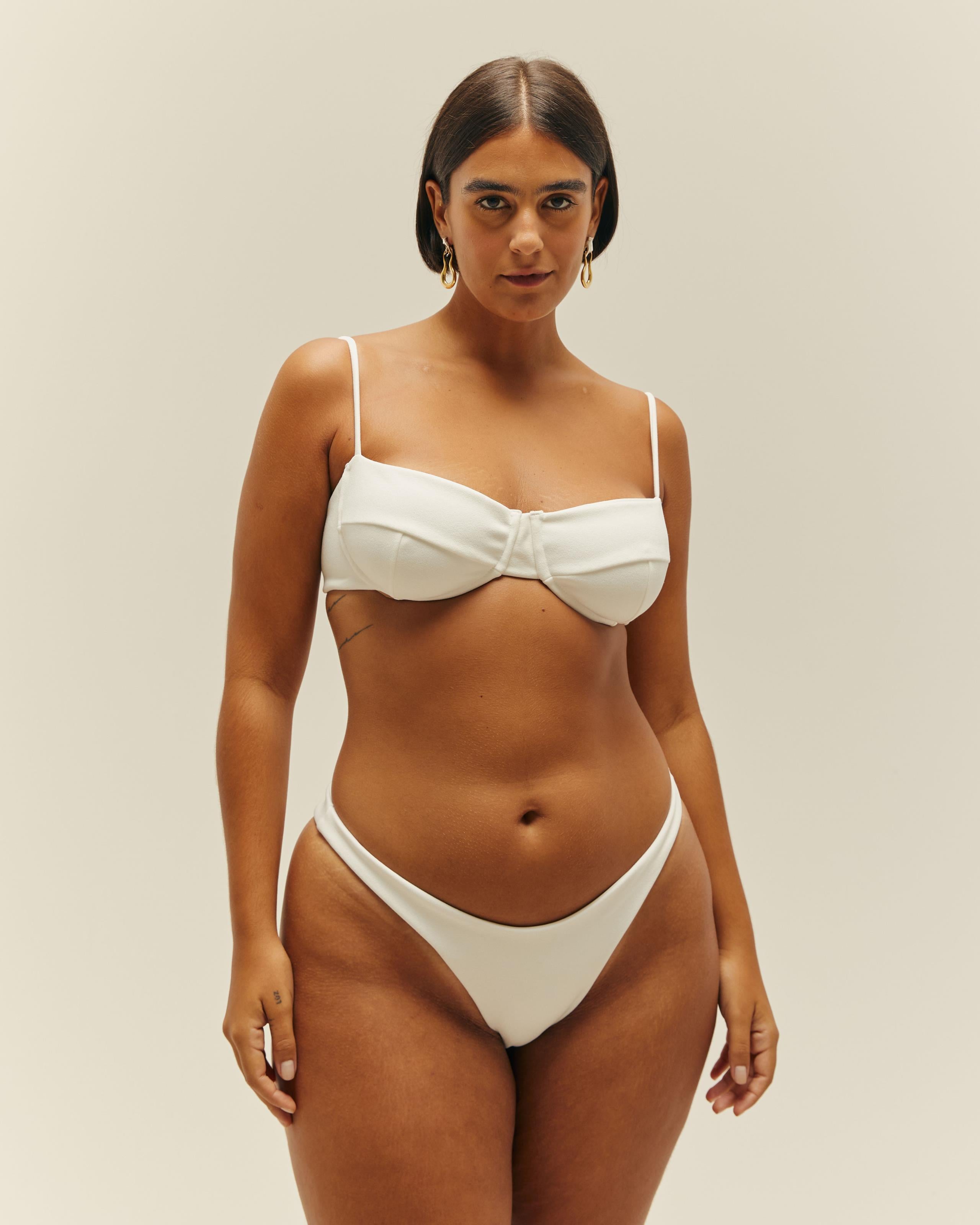 Calcinha Leila Crepe Off-White