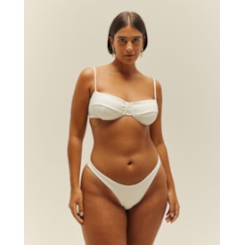 Haight — Calcinha Leila Crepe Off-White