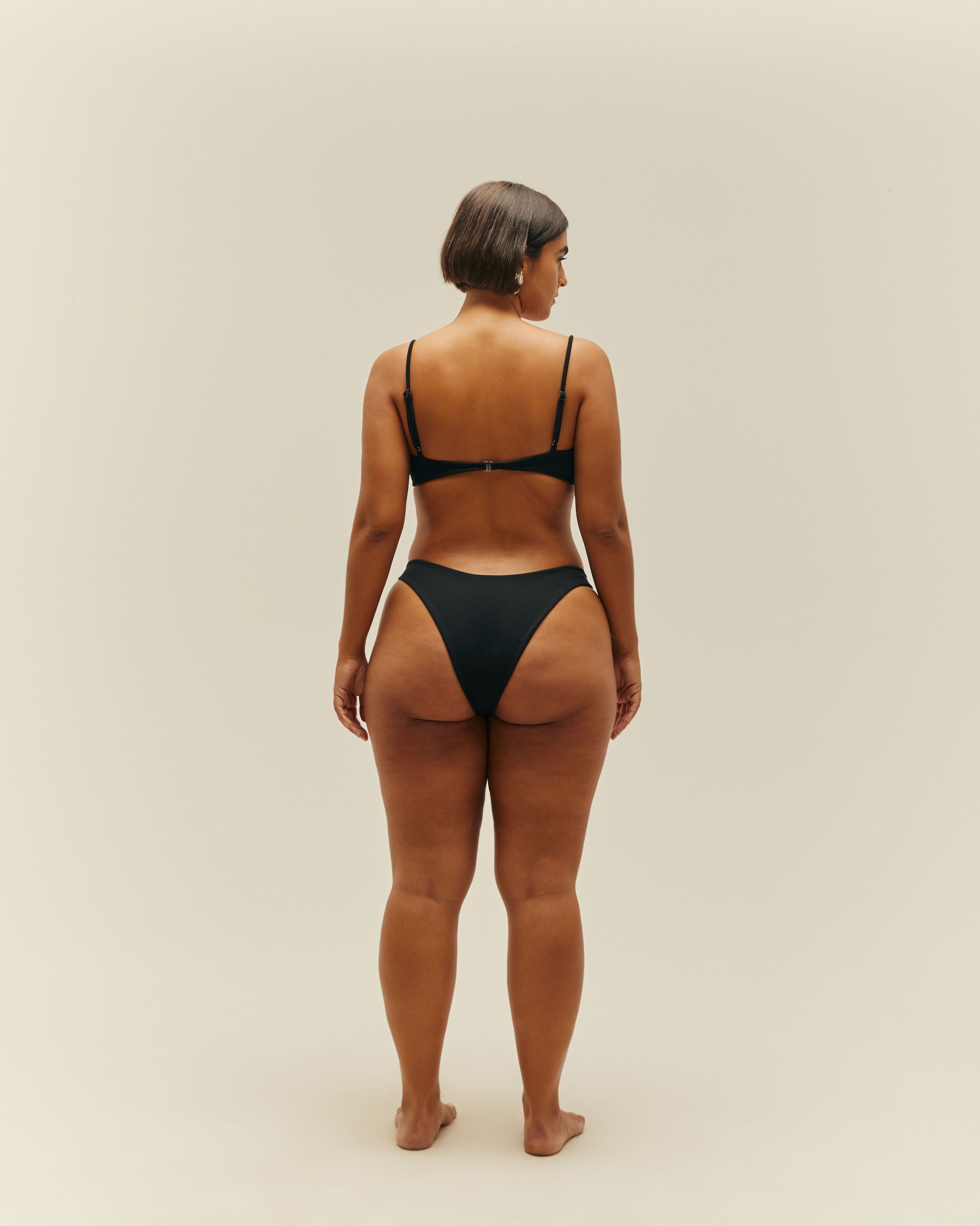 Calcinha Leila Crepe Preto
