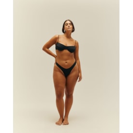 Haight — Calcinha Leila Crepe Preto