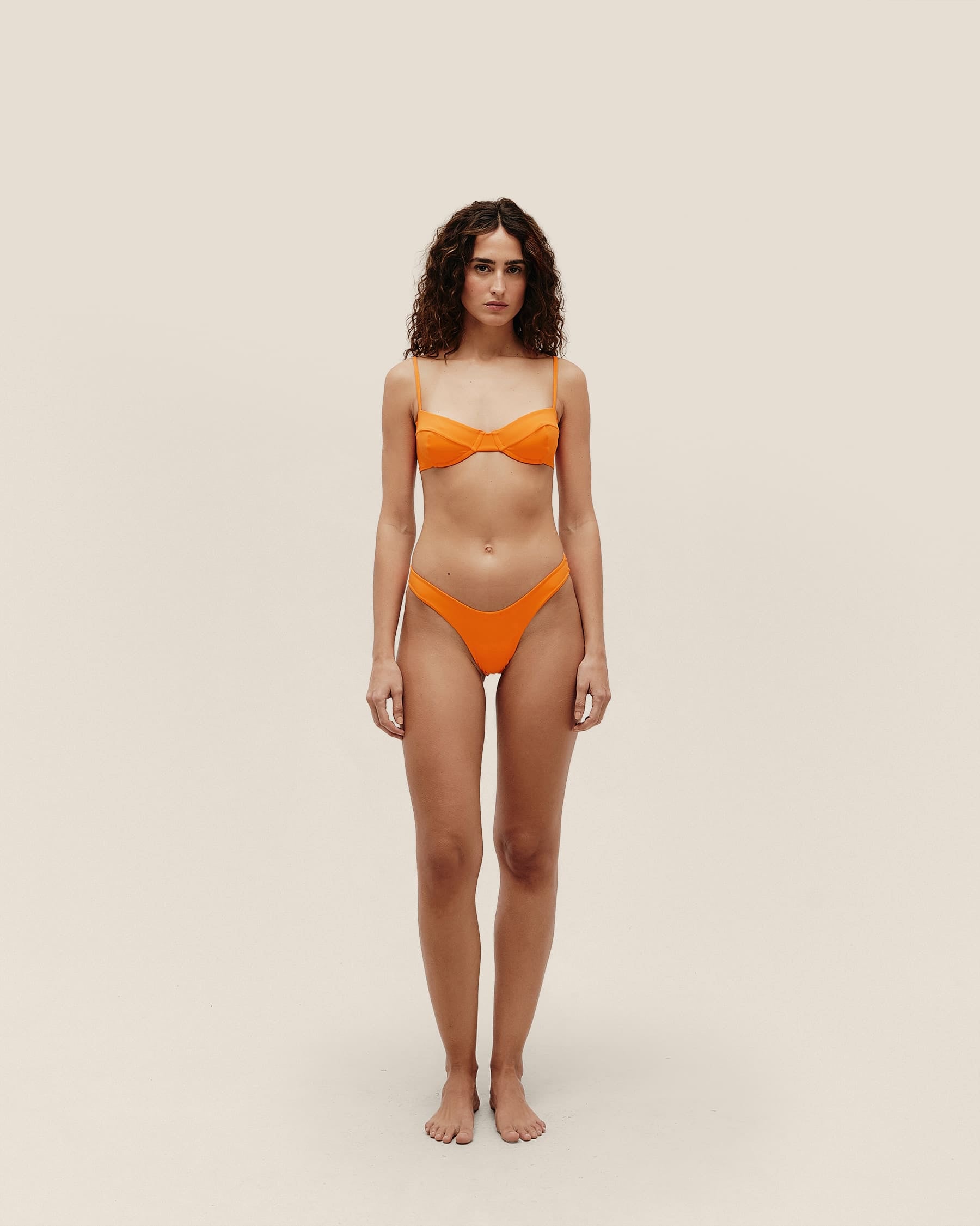 Calcinha Leila Laranja Mandarina