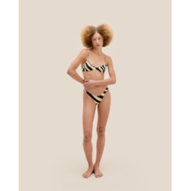 Haight — Calcinha Lola Estampada Zebra Diagonal