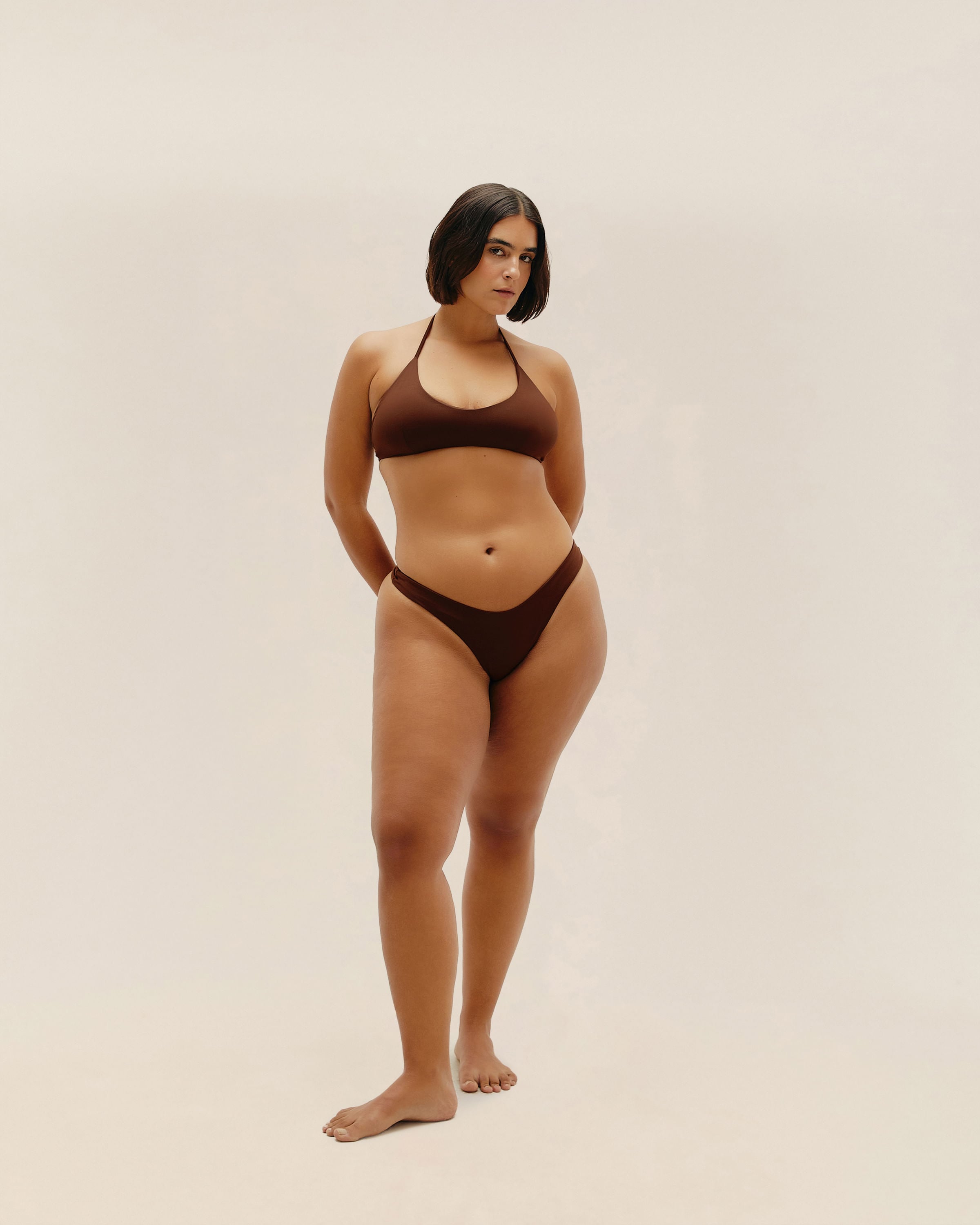 Calcinha Lola Marrom Brauna