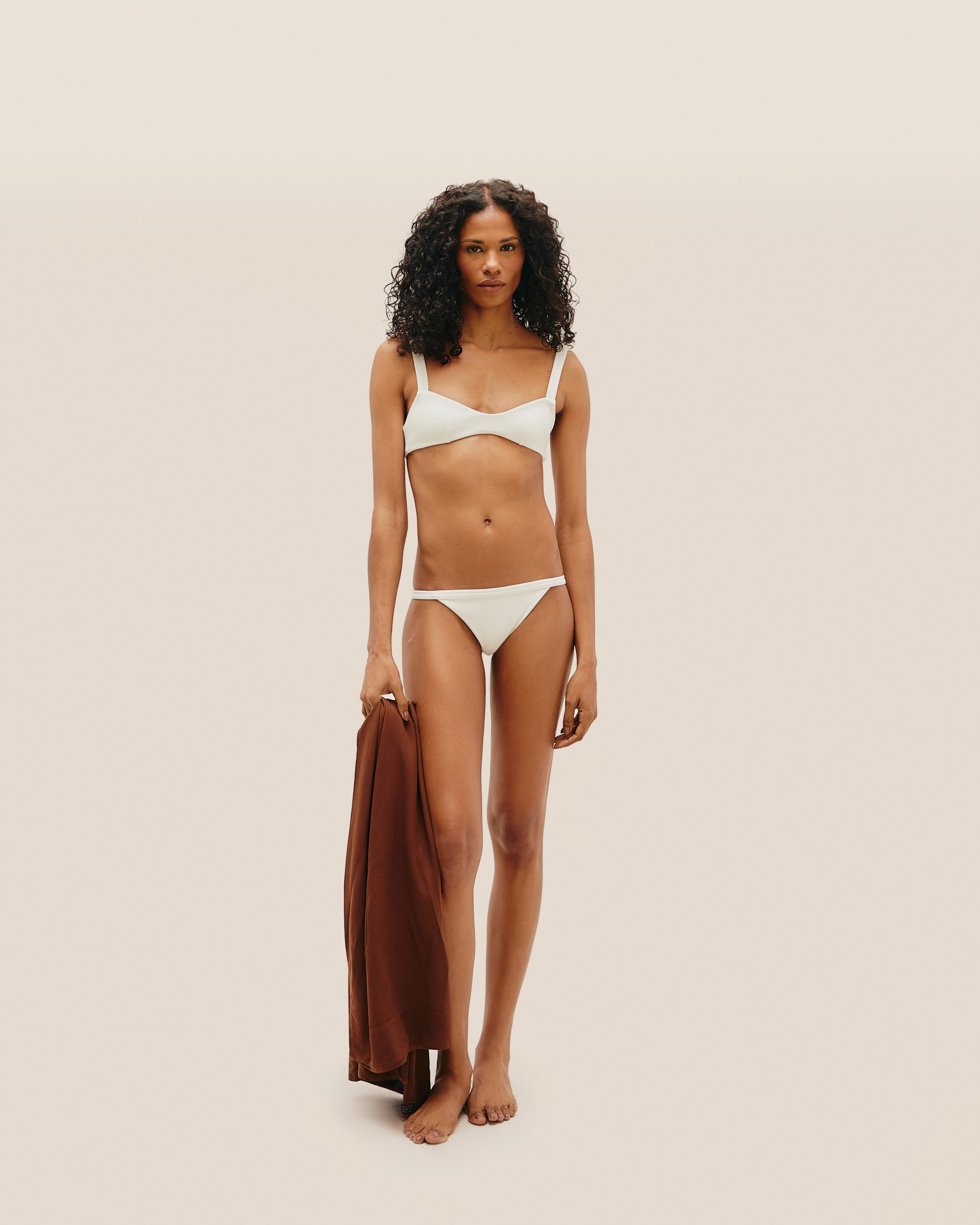Calcinha Nina Crepe Off-White