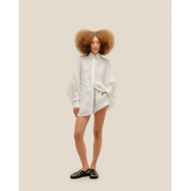 Haight — Camisa Oversized Linho Off-White