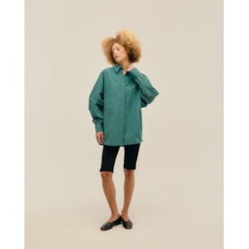 Haight — Camisa Oversized Verde Alga