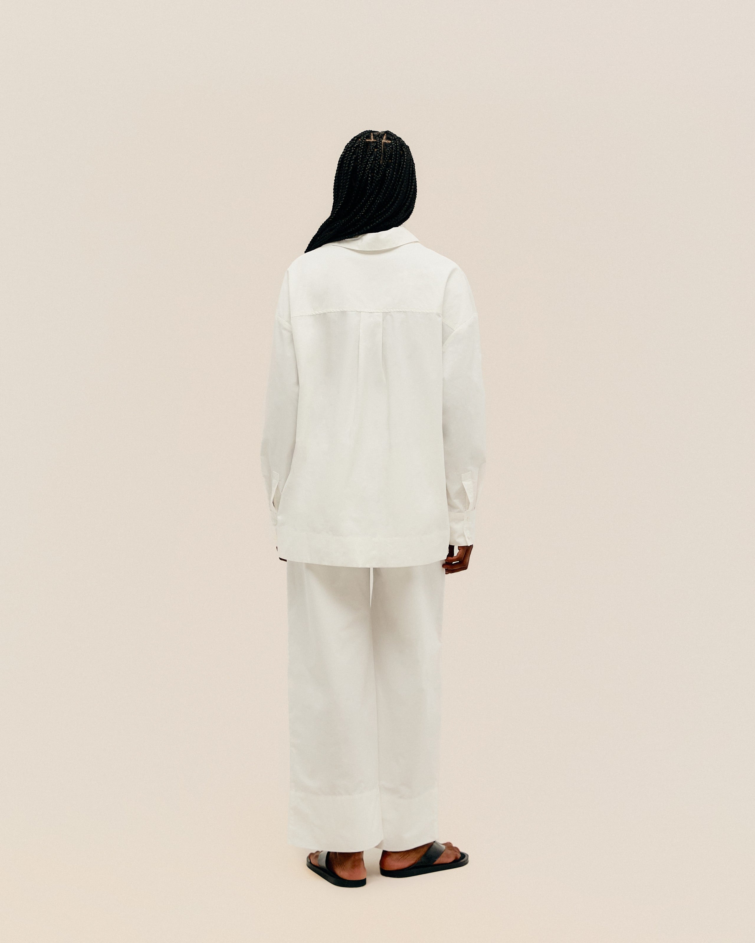 Camisa Polo Algodão Off-White