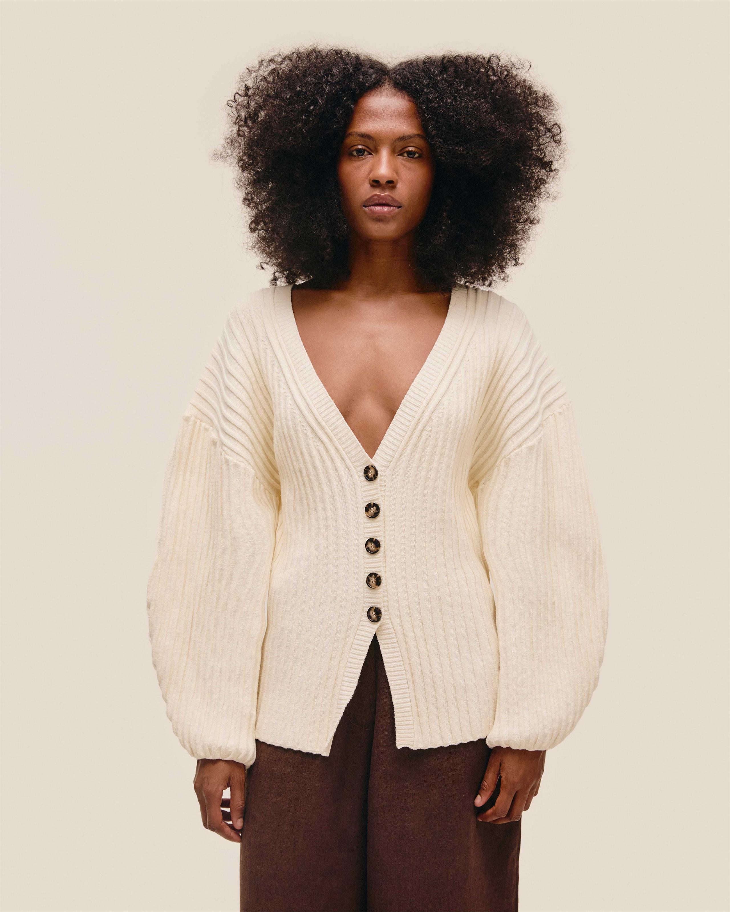 Cardigan Nala Tricot Bege
