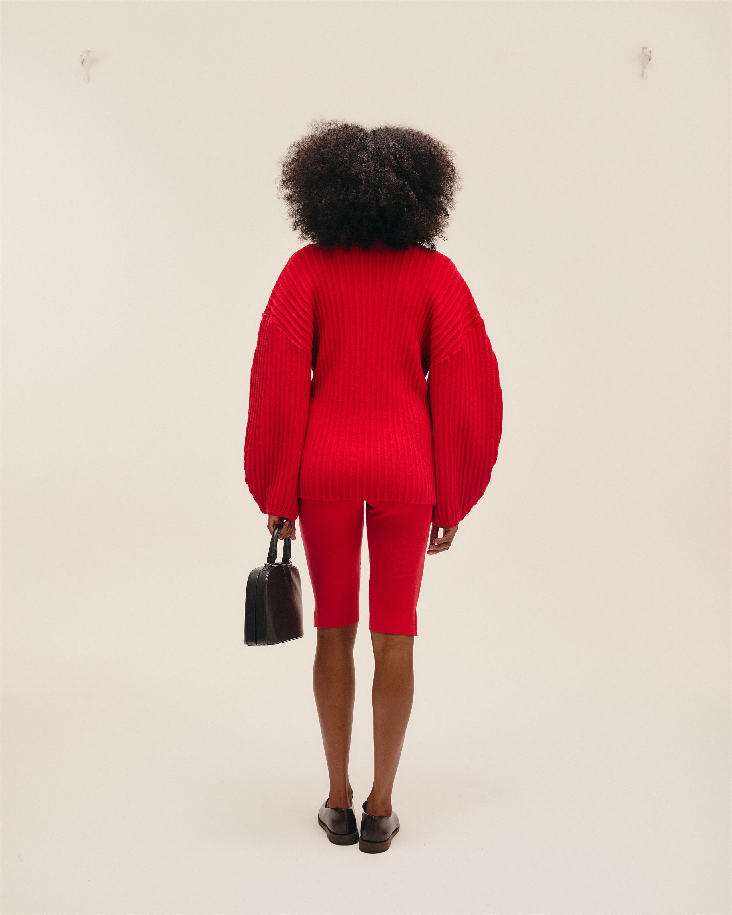 Cardigan Nala Tricot Vermelho