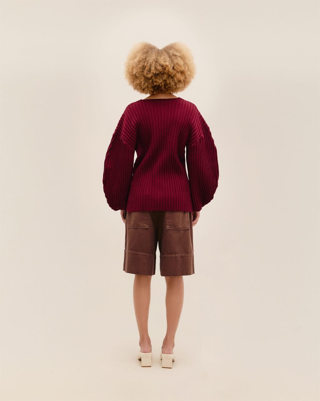 Cardigan Nala Tricot Vinho Marsala