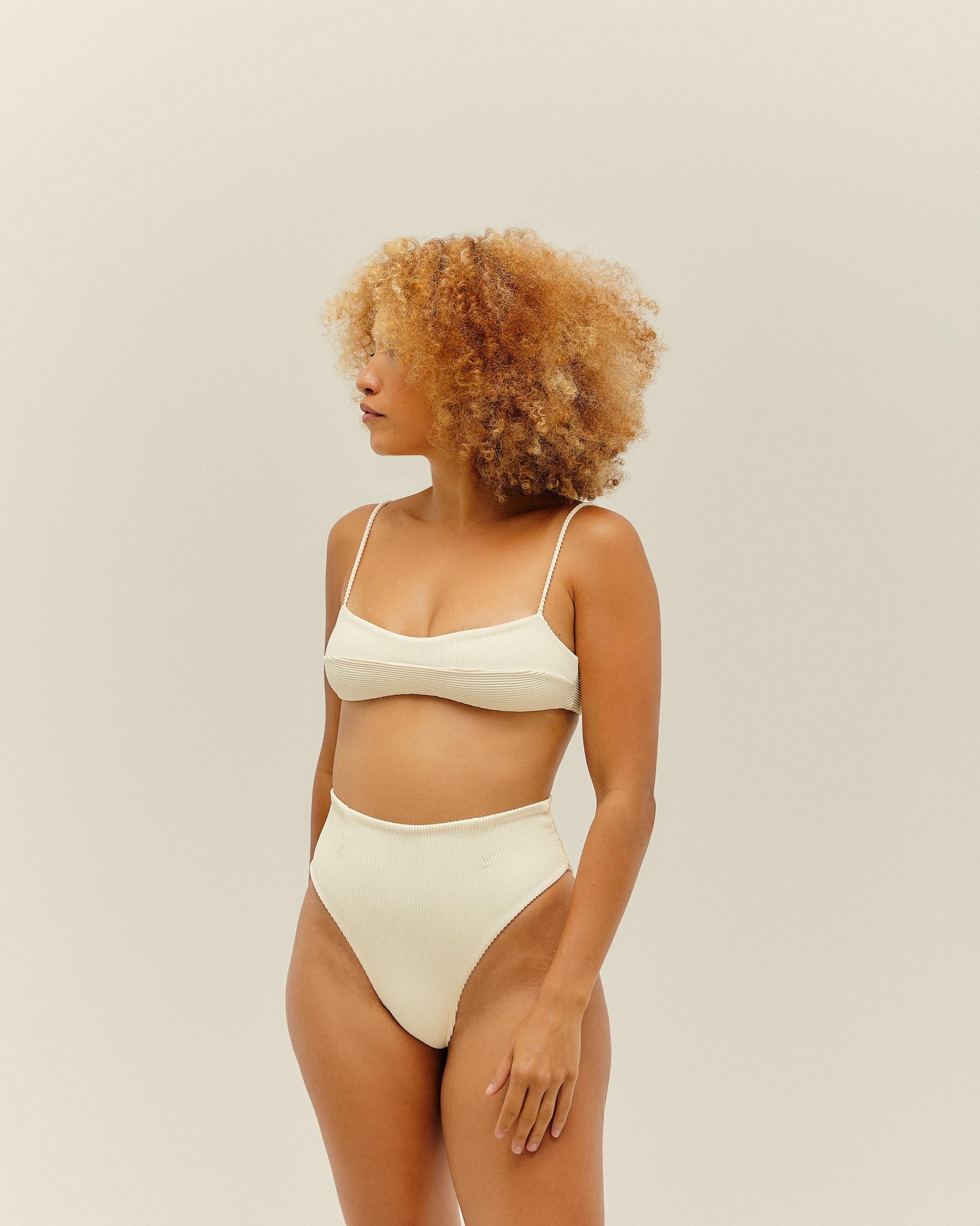 Hotpants Clássica Argila Branca