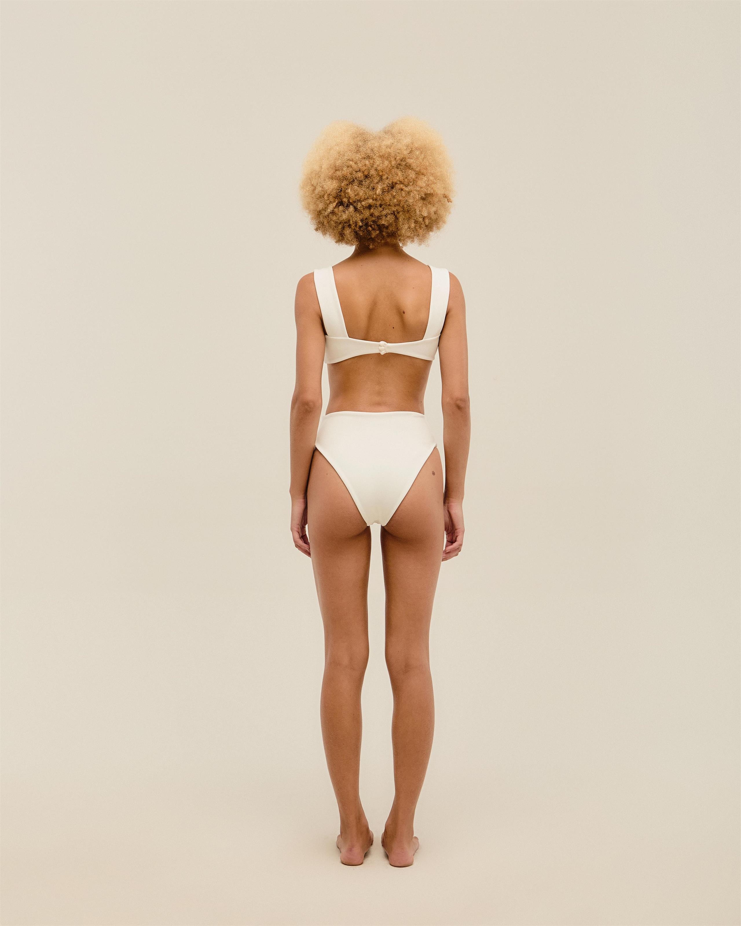 Hotpants Clássica Crepe Off-White
