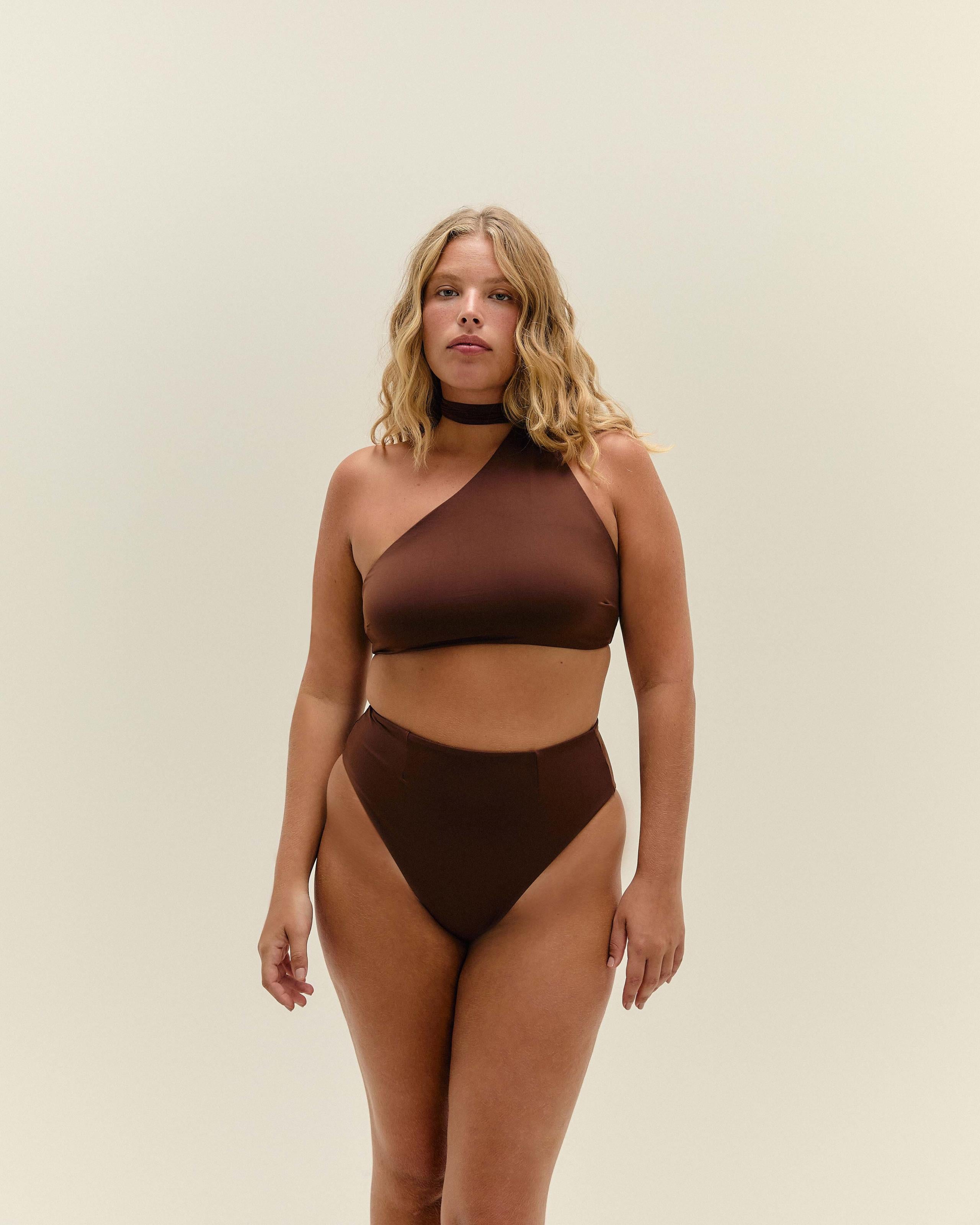 Hotpants Clássica Marrom Brauna