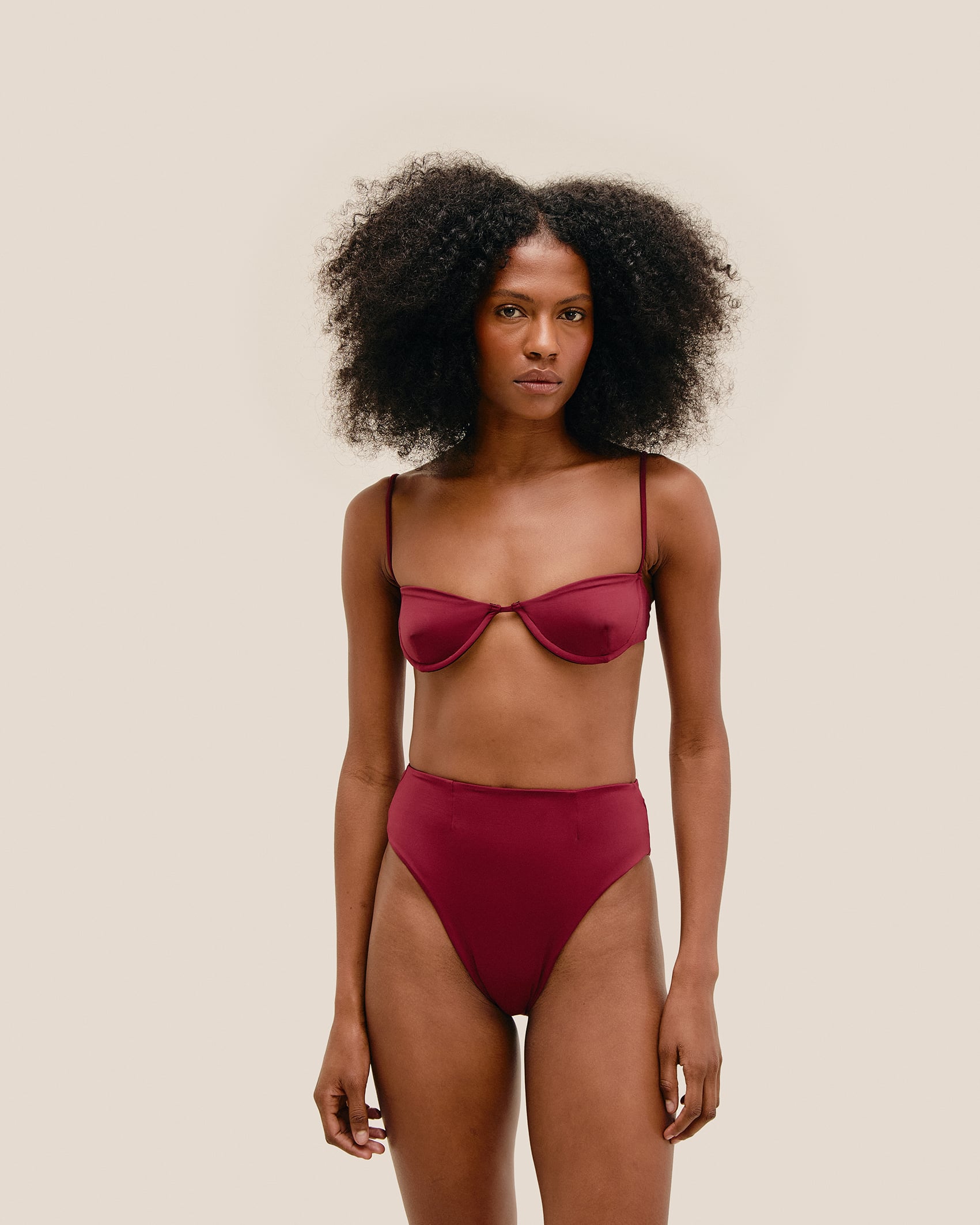 Hotpants Classica Vinho Marsala