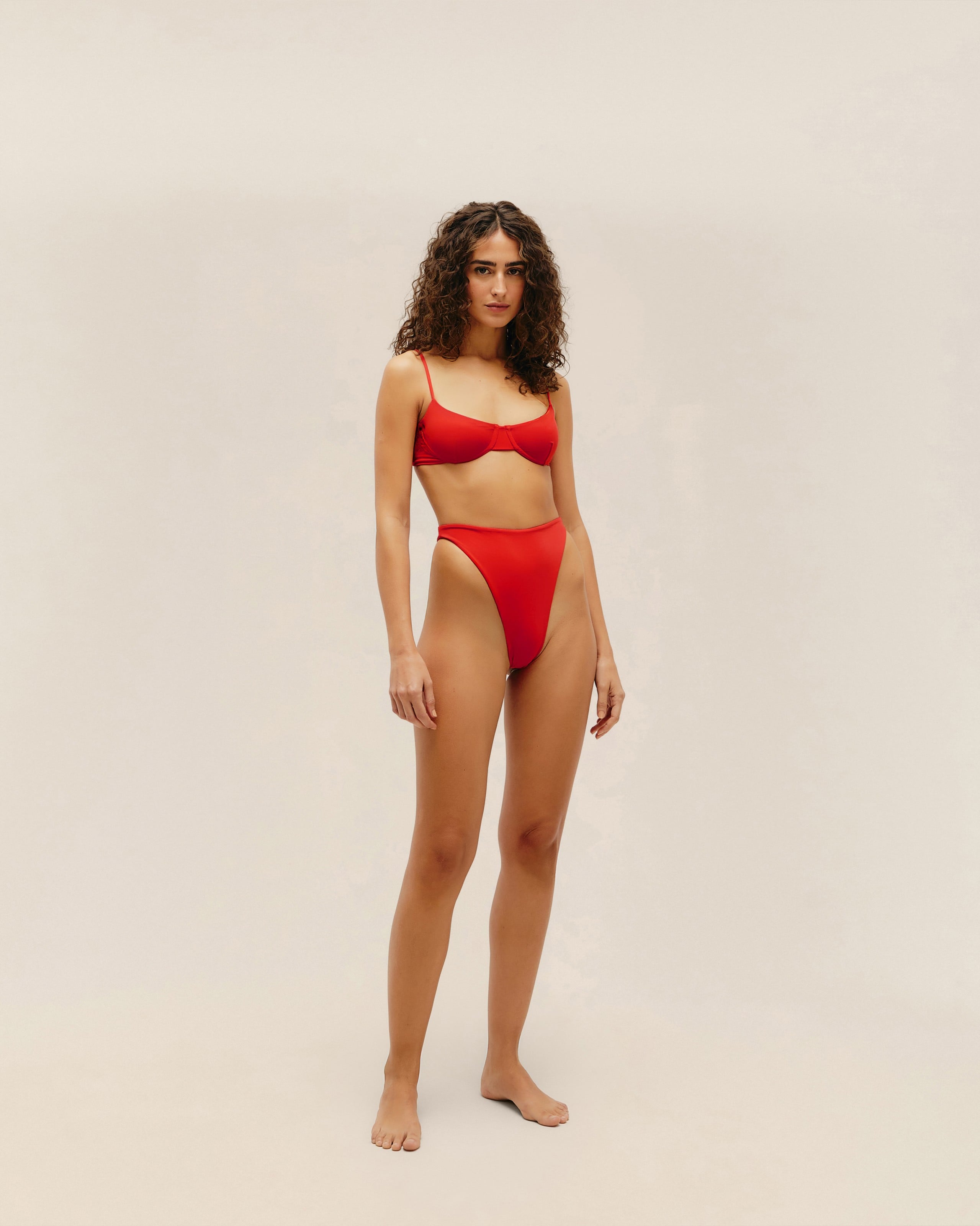 Hotpants Lorena Fp Vermelho Desvio