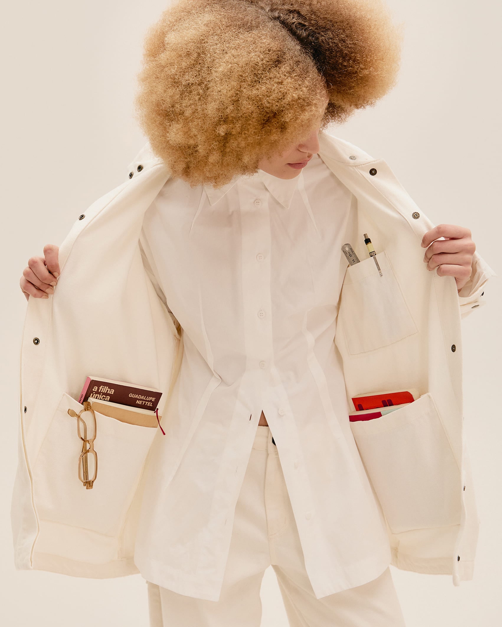 Jaqueta Gsr Off White