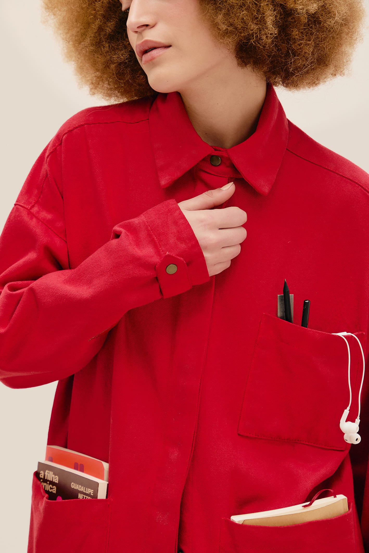 Jaqueta Gsr Vermelho