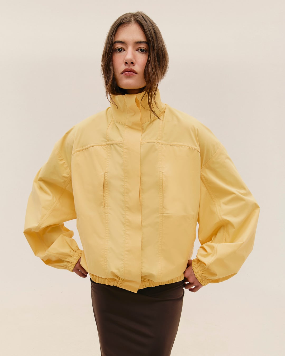 Jaqueta Niko Amarelo Feixe