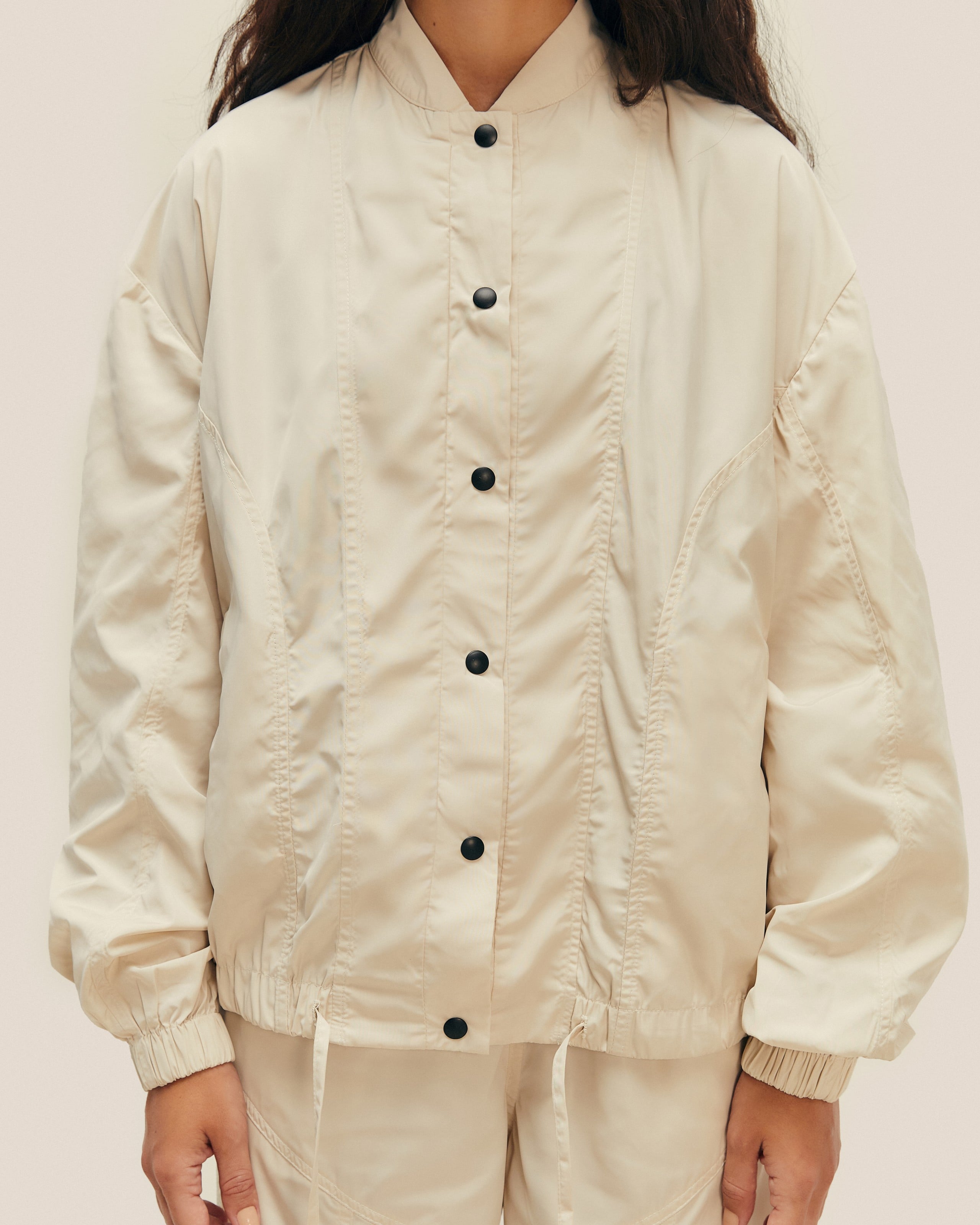 Jaqueta Nylon Off-White