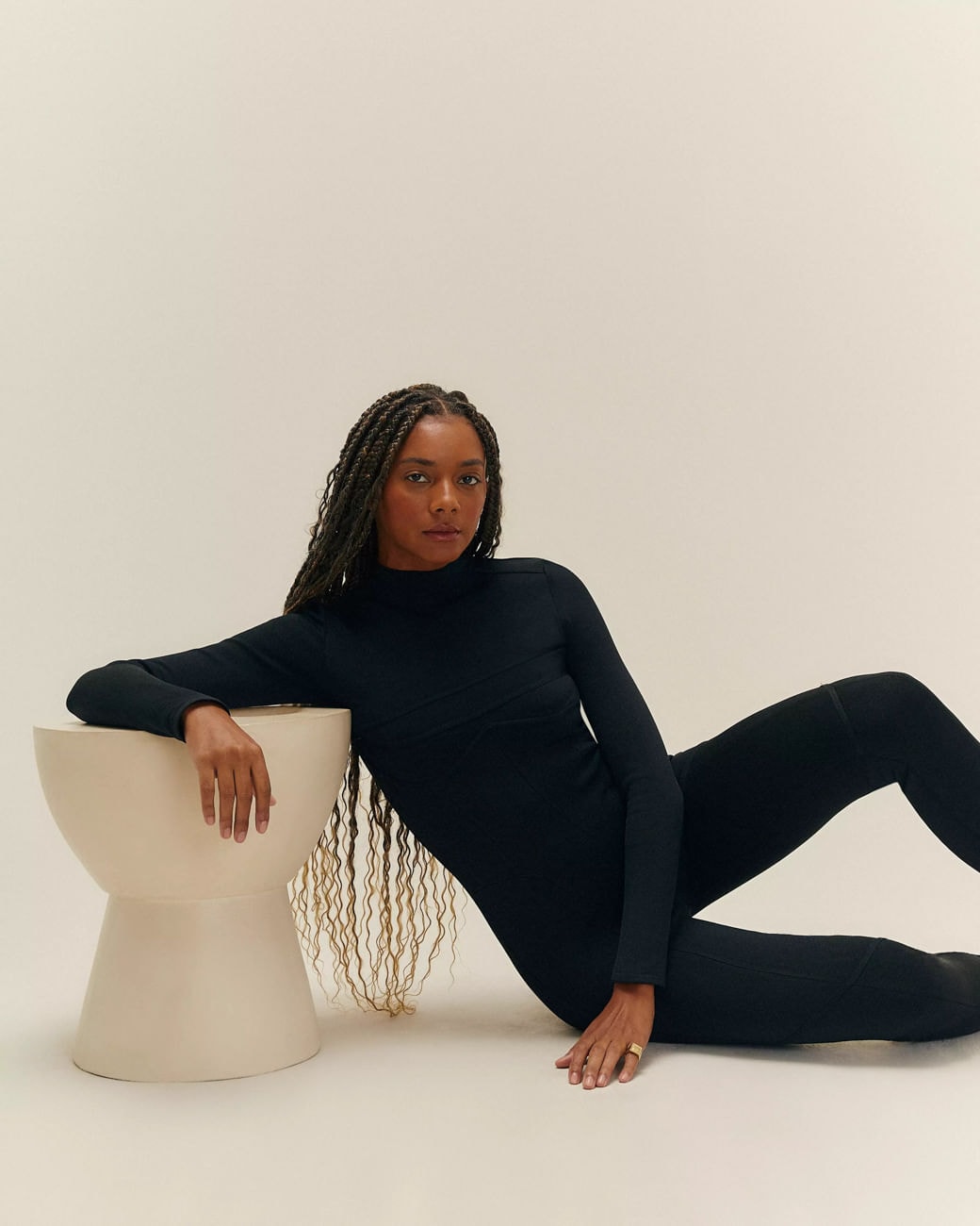 Macacão Barbara Tricot Preto