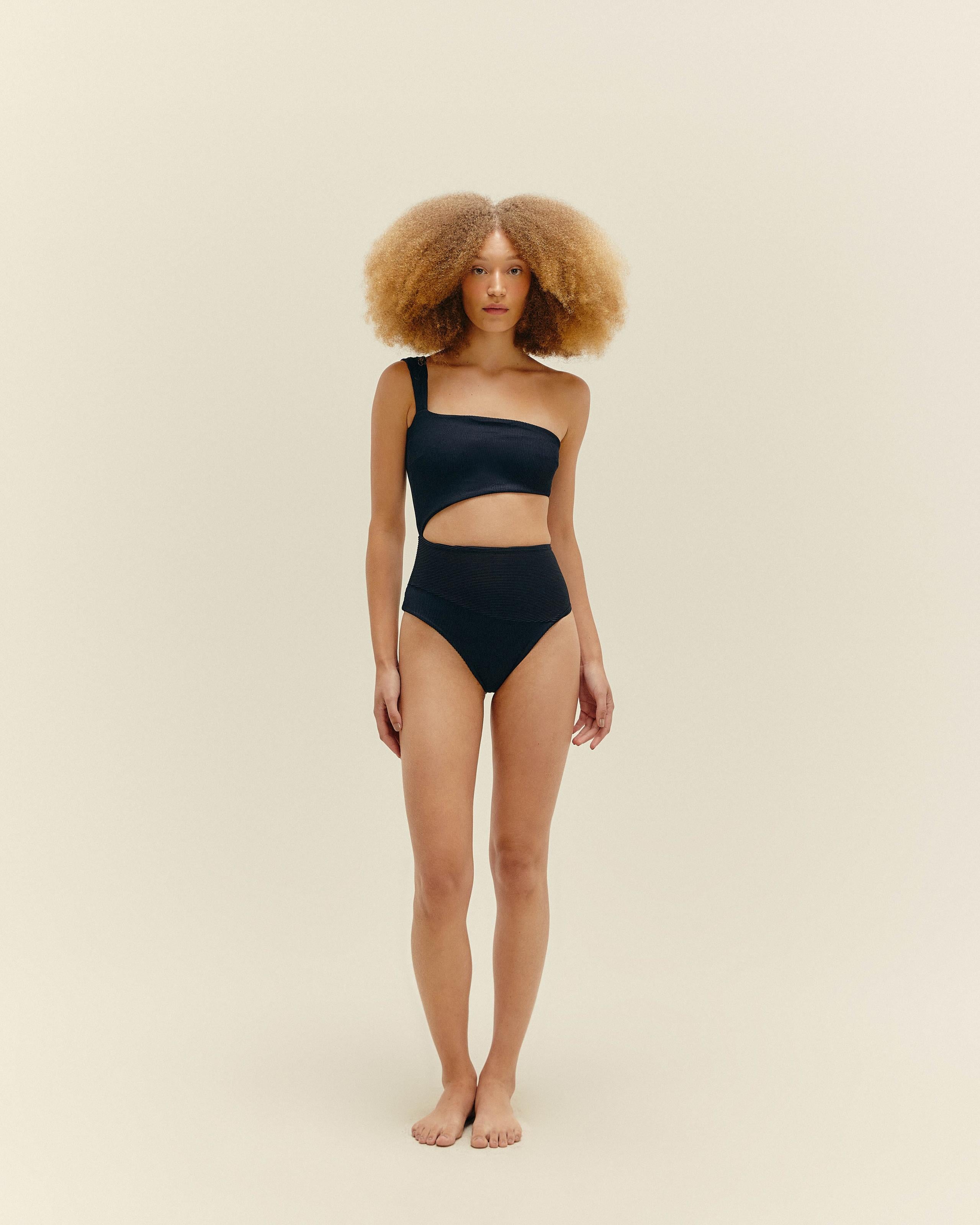 Maiô Iu Nervura Preto