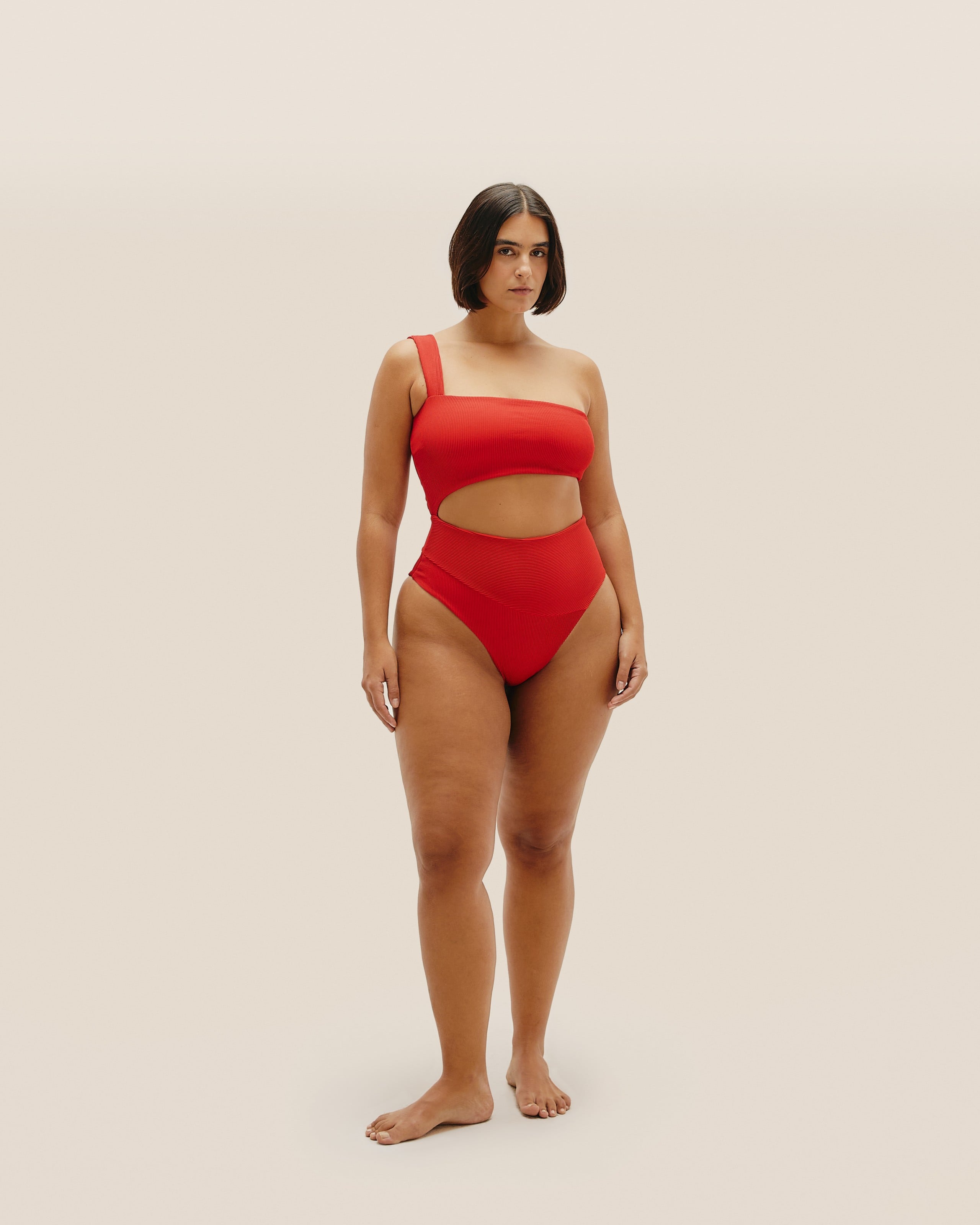 Maiô Iu Nervura Vermelho