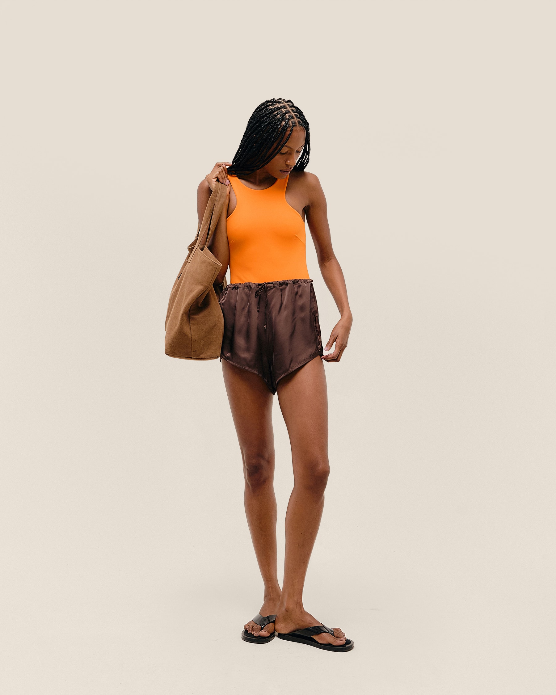 Maiô Kaia Laranja Mandarina