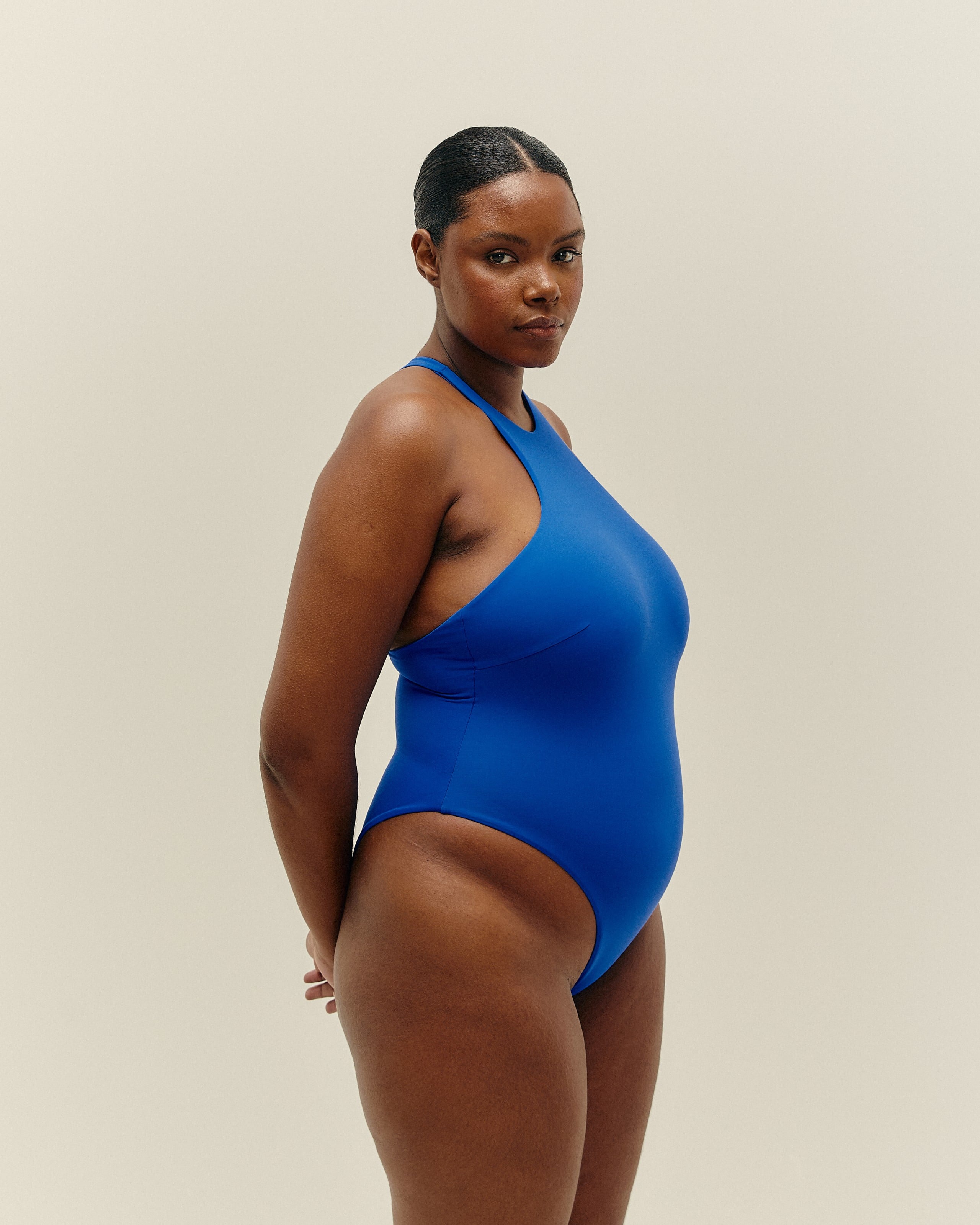 Maiô Luciana Azul Cobalto