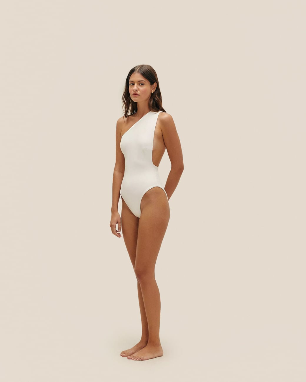 Maiô Luisa Crepe Off-White