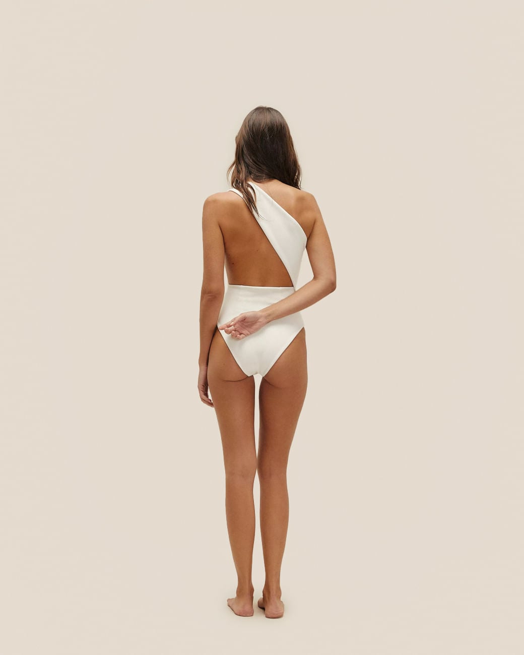 Maiô Luisa Crepe Off-White