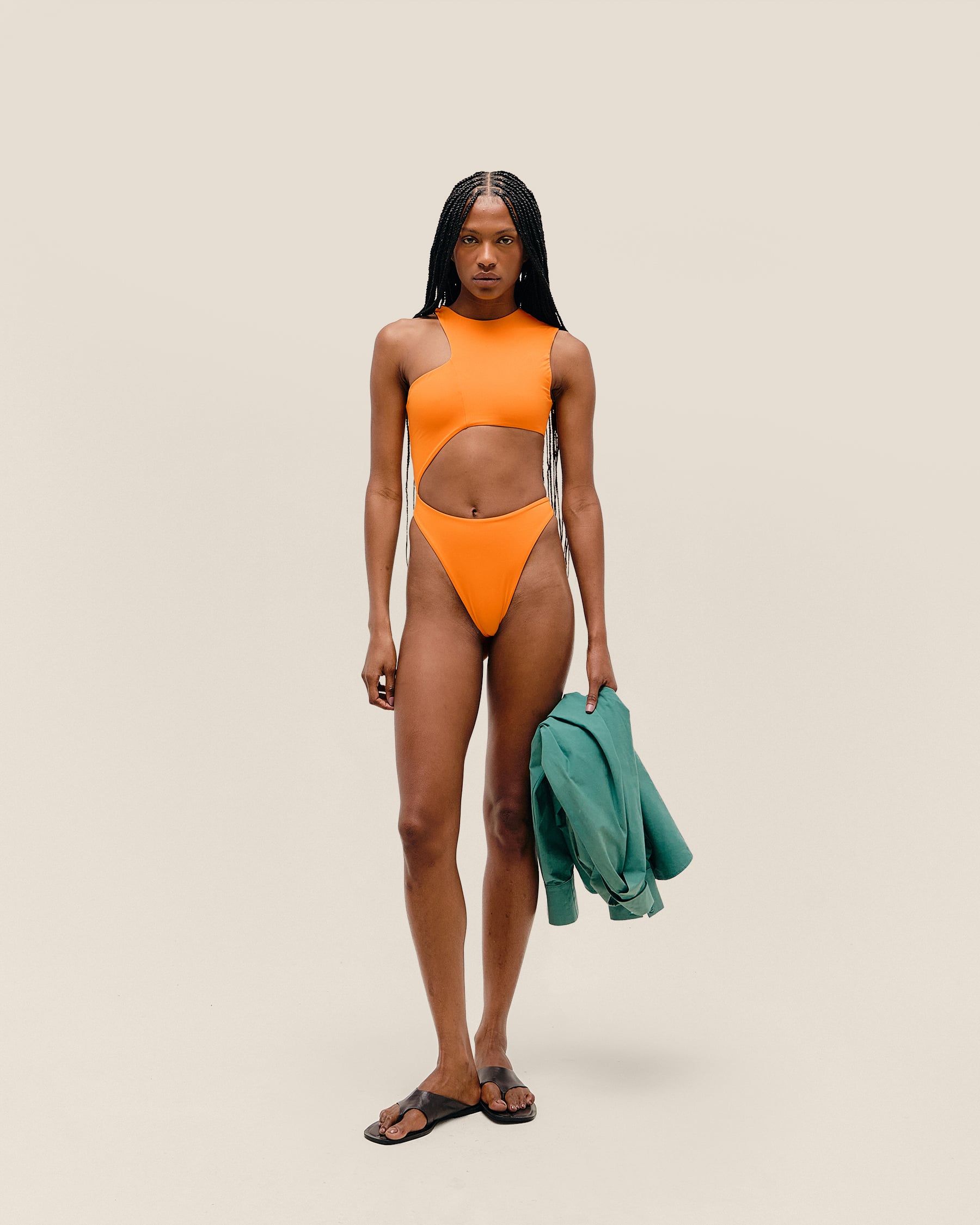 Maiô Pia Laranja Mandarina