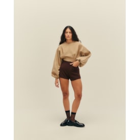 Haight — Maiô Pregas Tricot Bege
