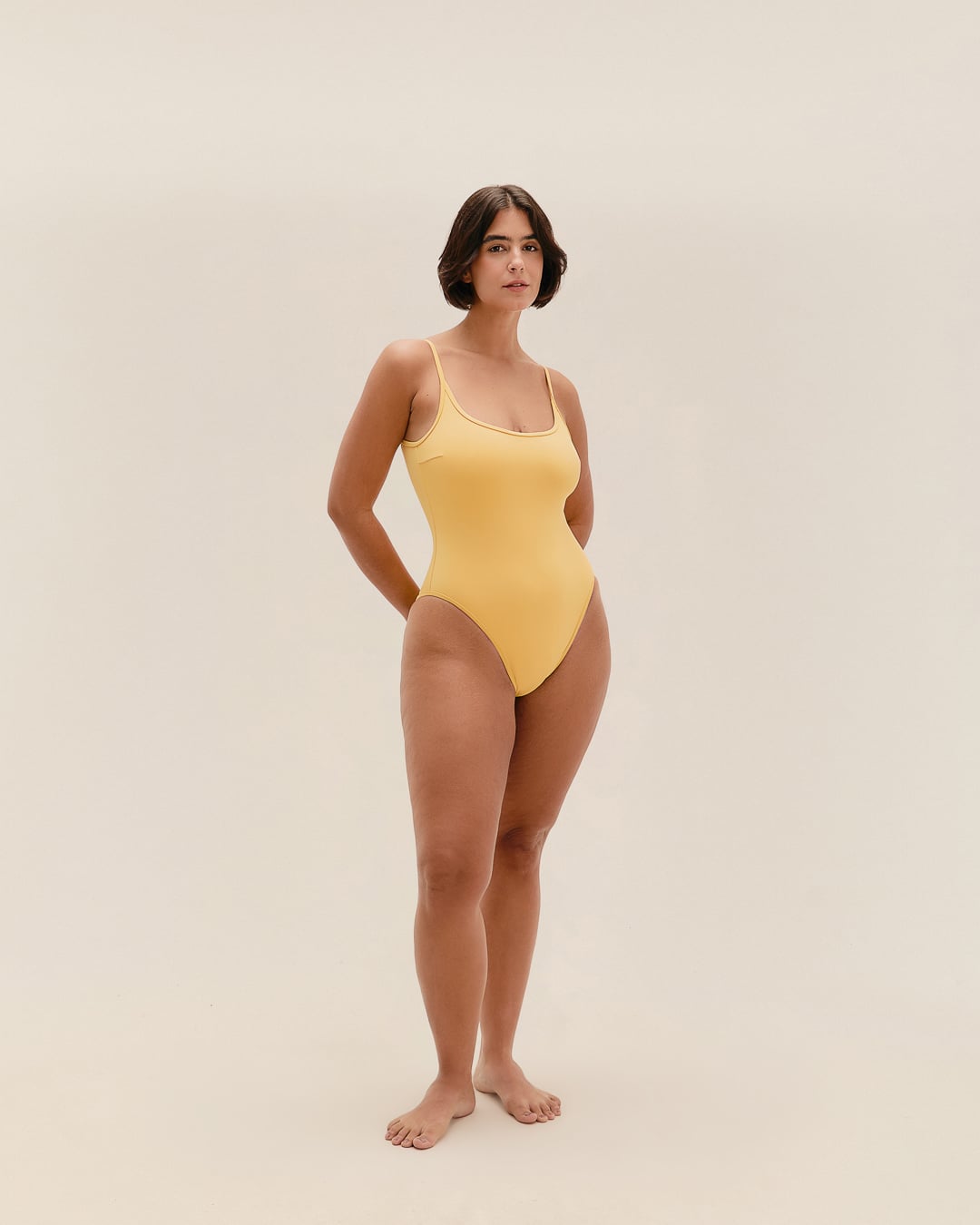 Maiô Thidu Vies Amarelo Feixe
