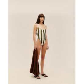 Haight — Maio Thidu Vies Estampado Listras Verde