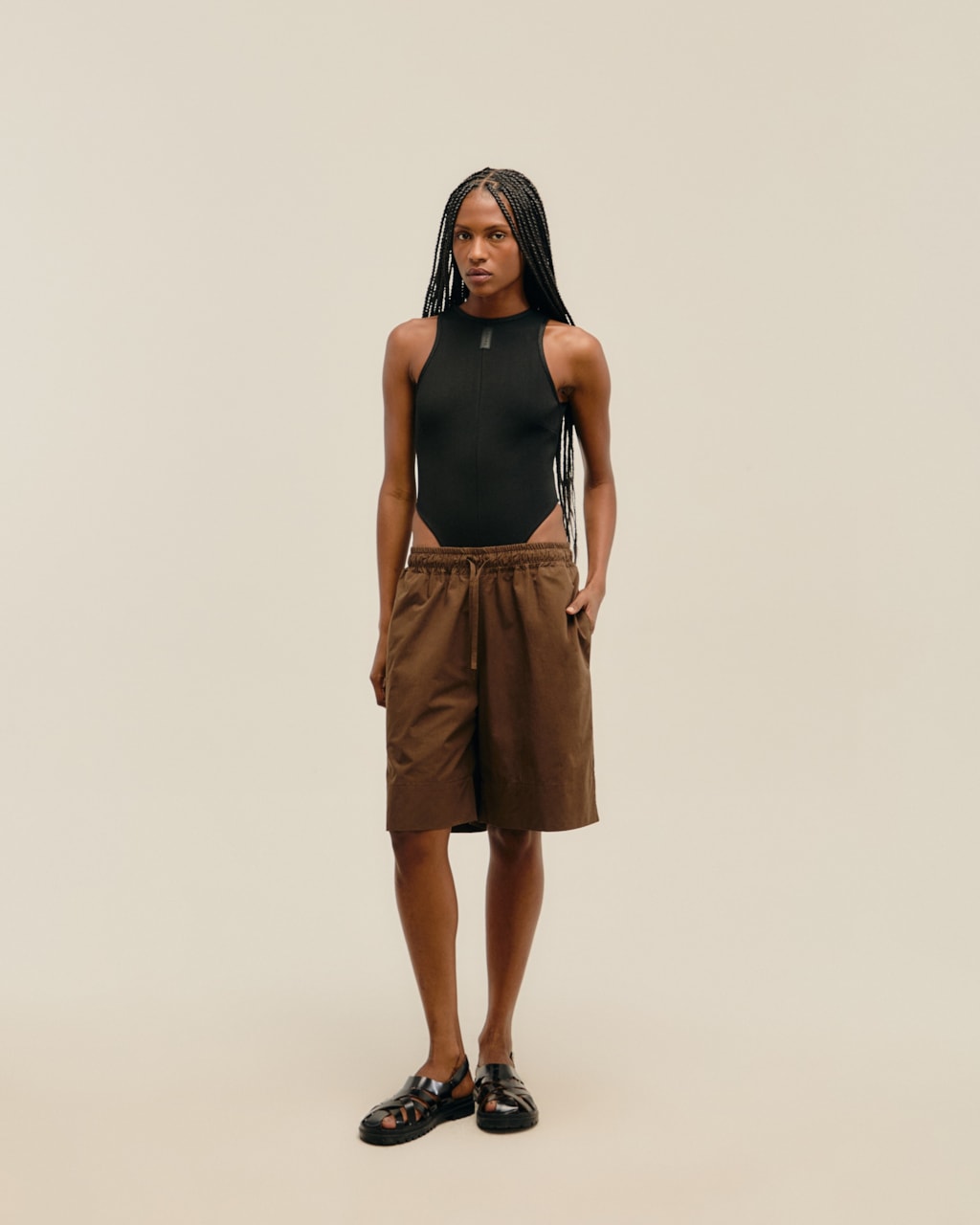 Maiô Twy Tricot Preto