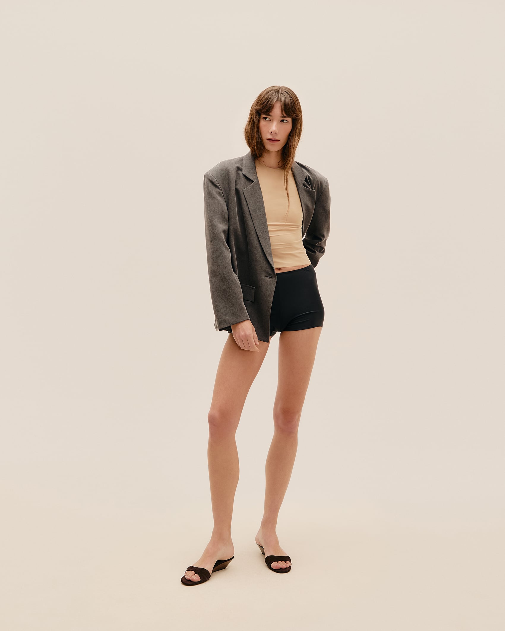 Mini Short a Fio Preto