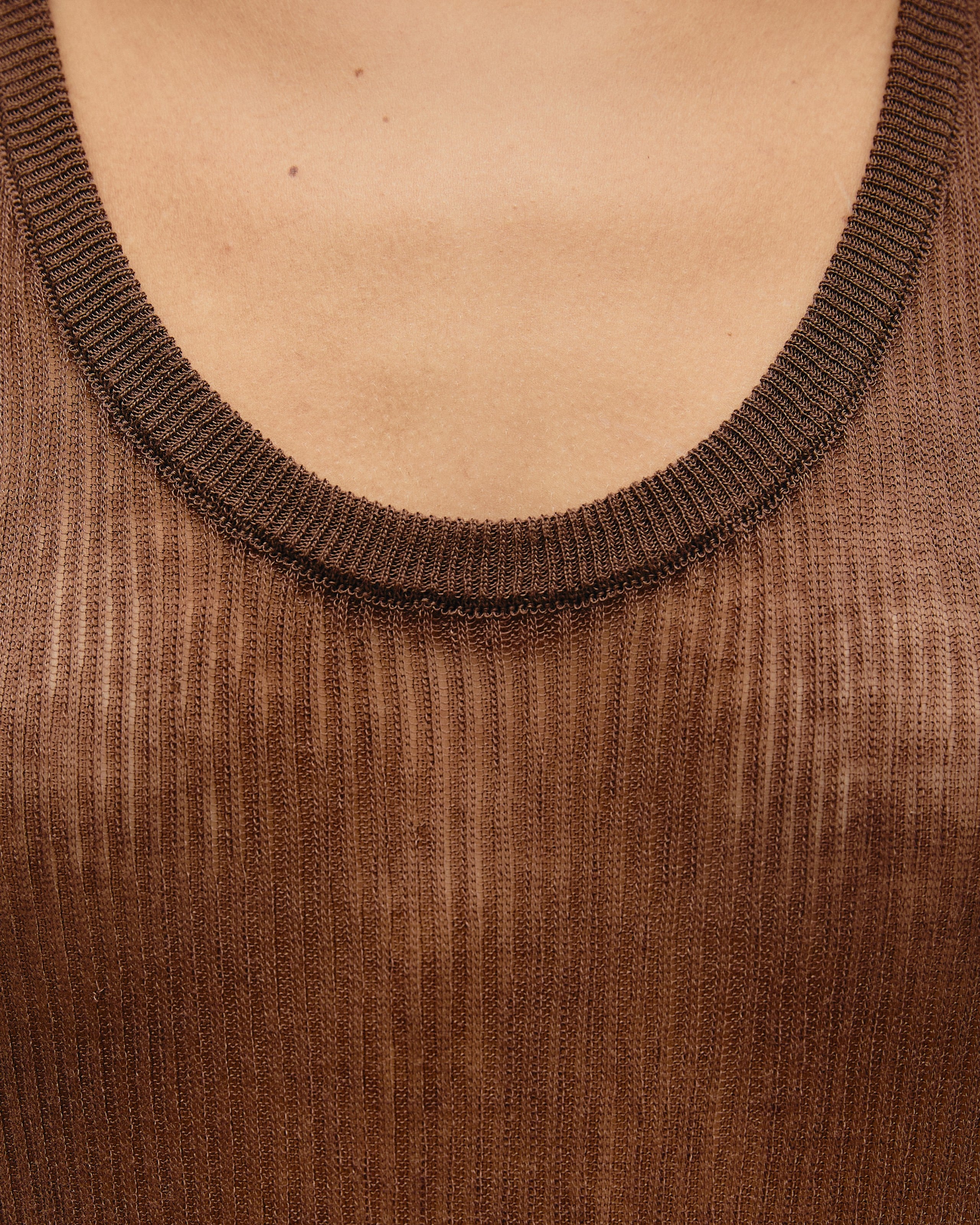 Regata Basic Tricot Marrom