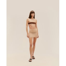 Haight — Saia Julia Mini Tricot Bege