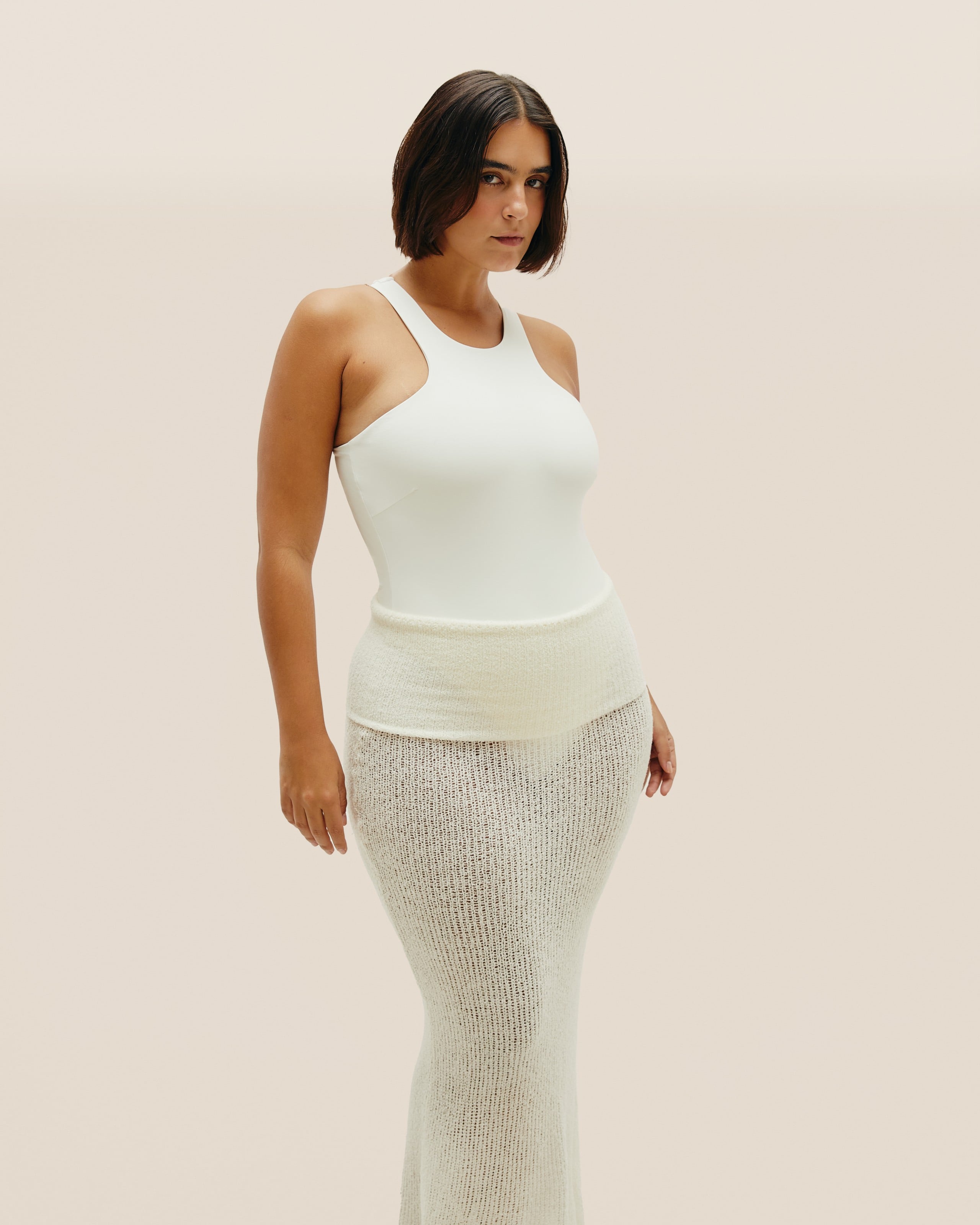 Saia Julia Tricot Off-White