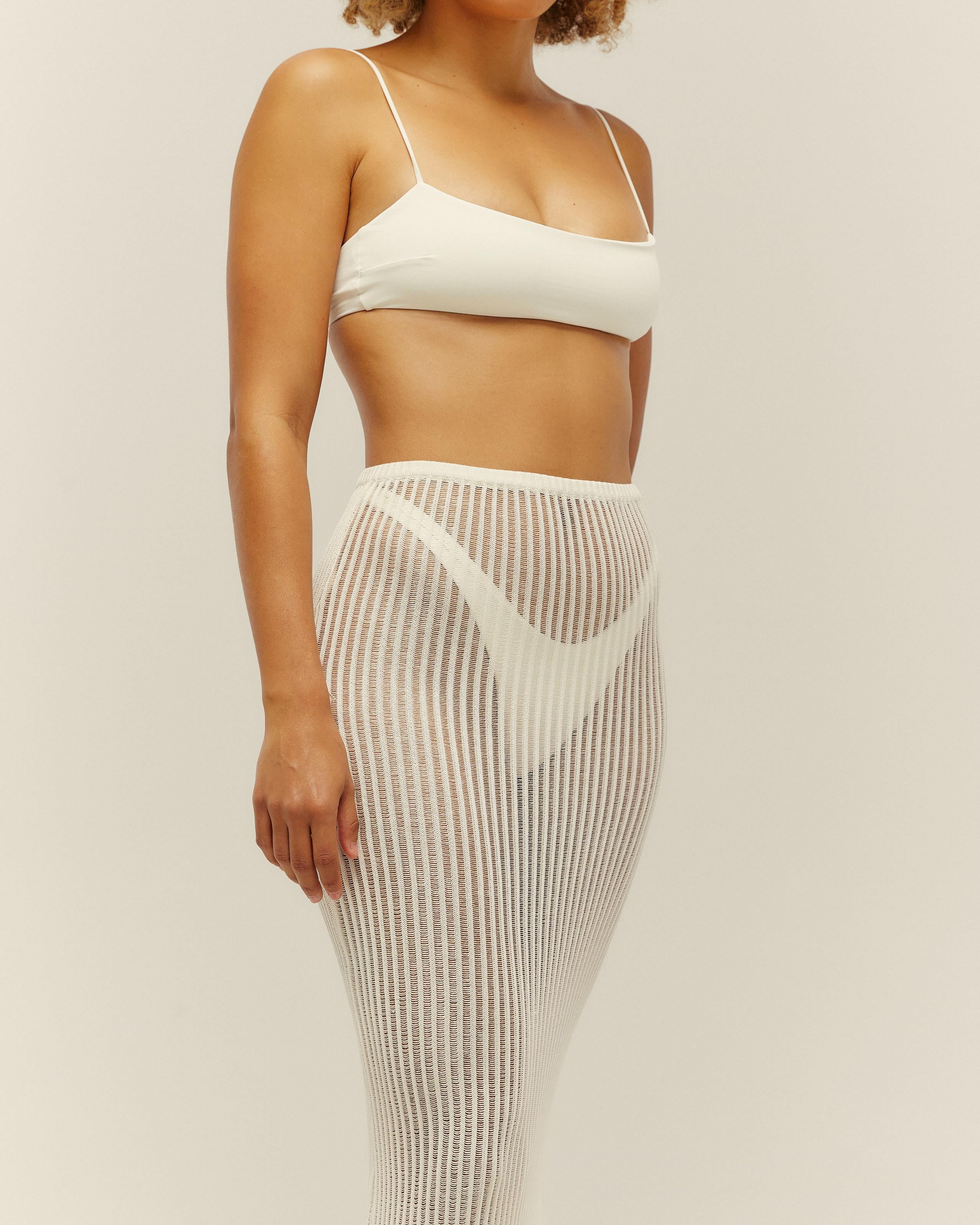 Saia Mah Tricot Off-White