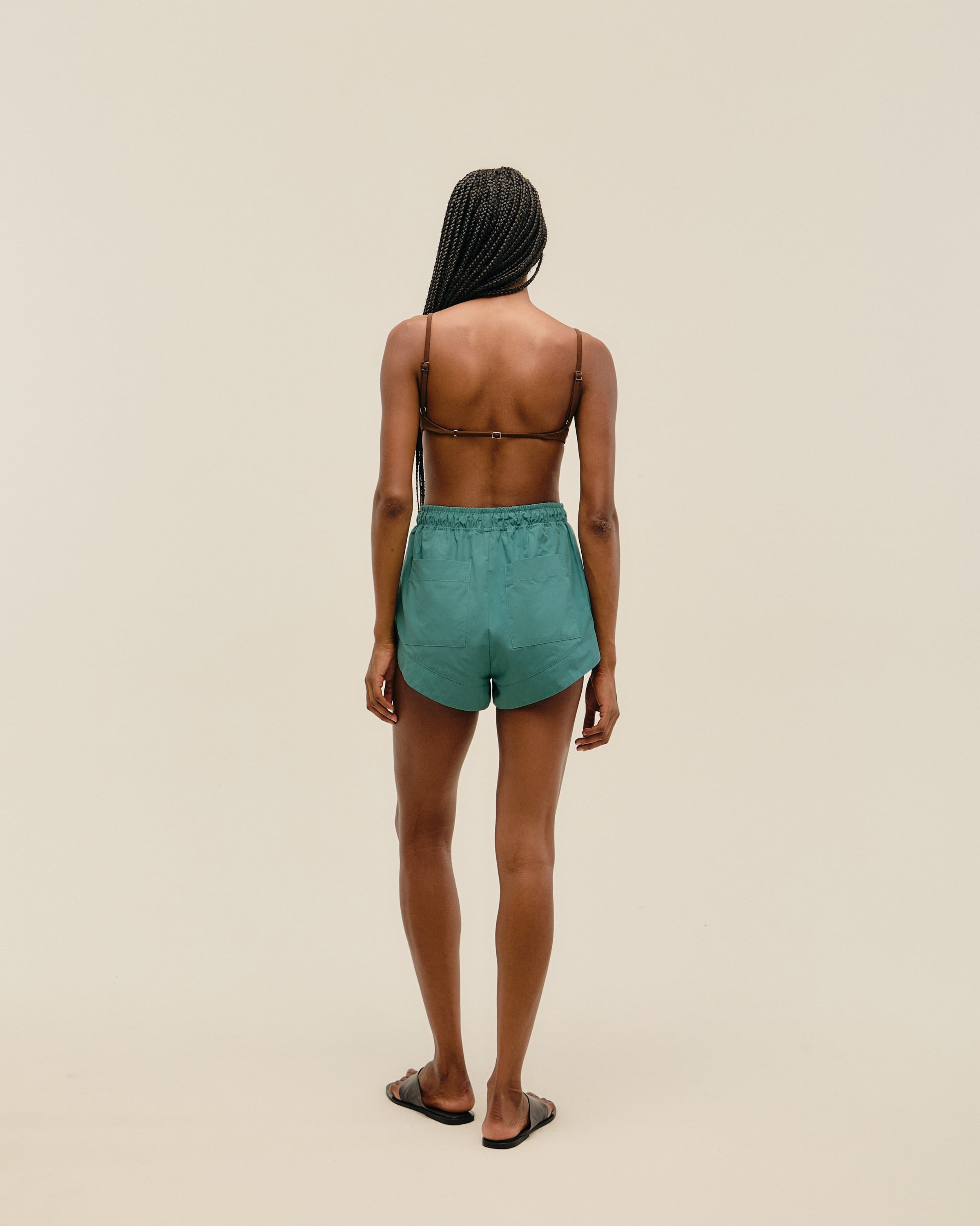 Short Asa Delta Verde Alga