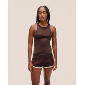 Haight — Short Lilian Tricot Marrom