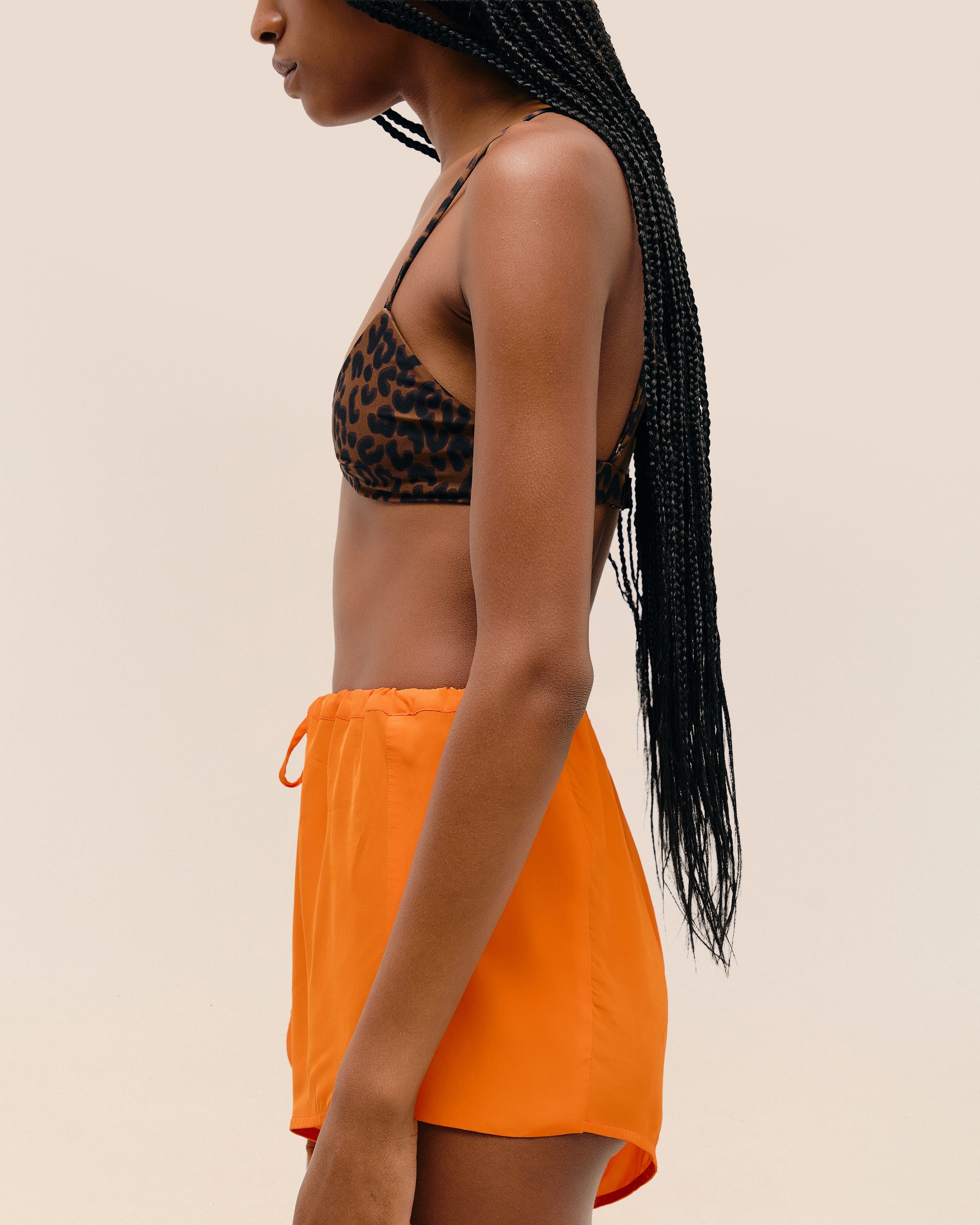 Short Mini Laranja Mandarina