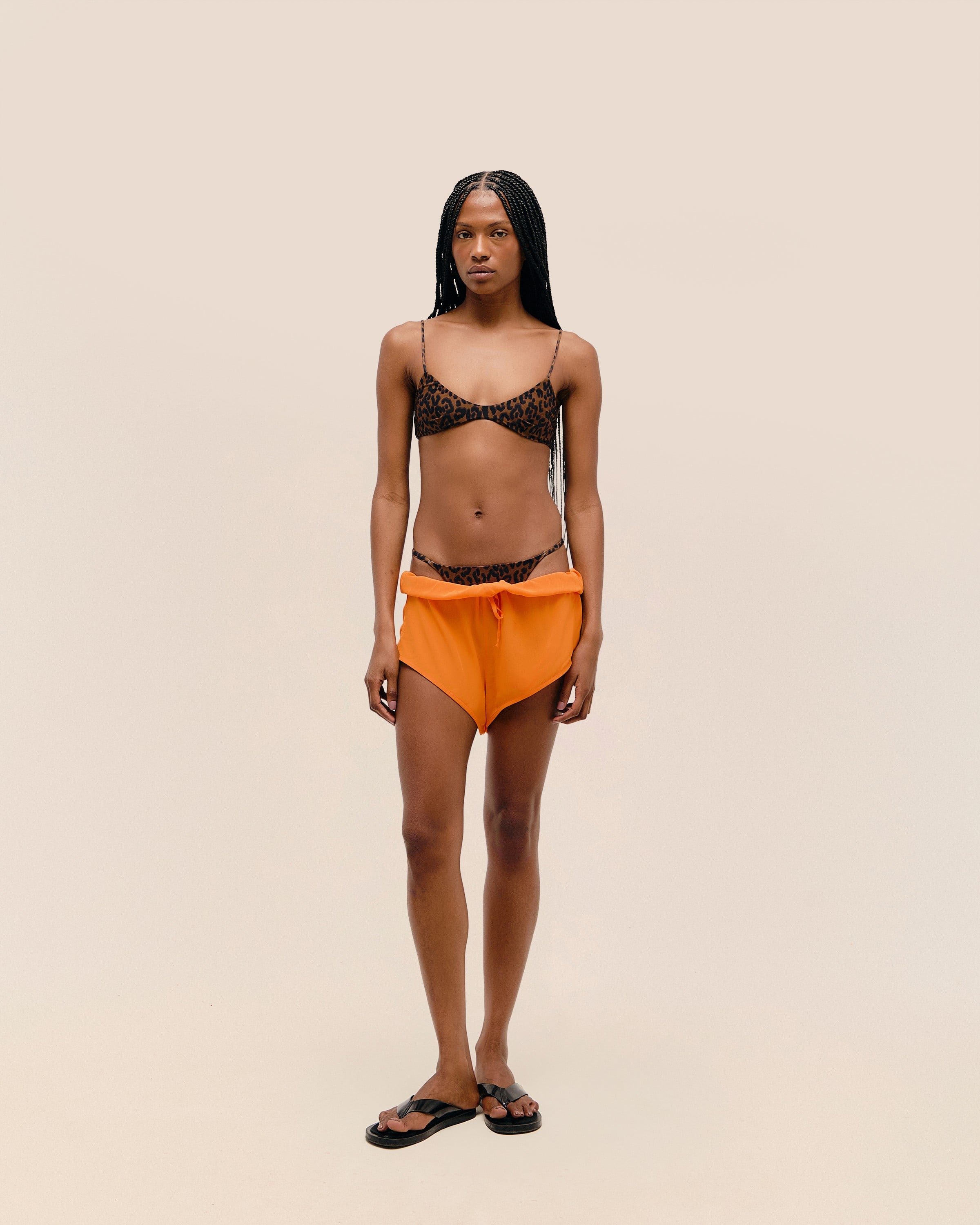 Short Mini Laranja Mandarina