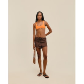 Haight — Short Mini Marrom Brauna